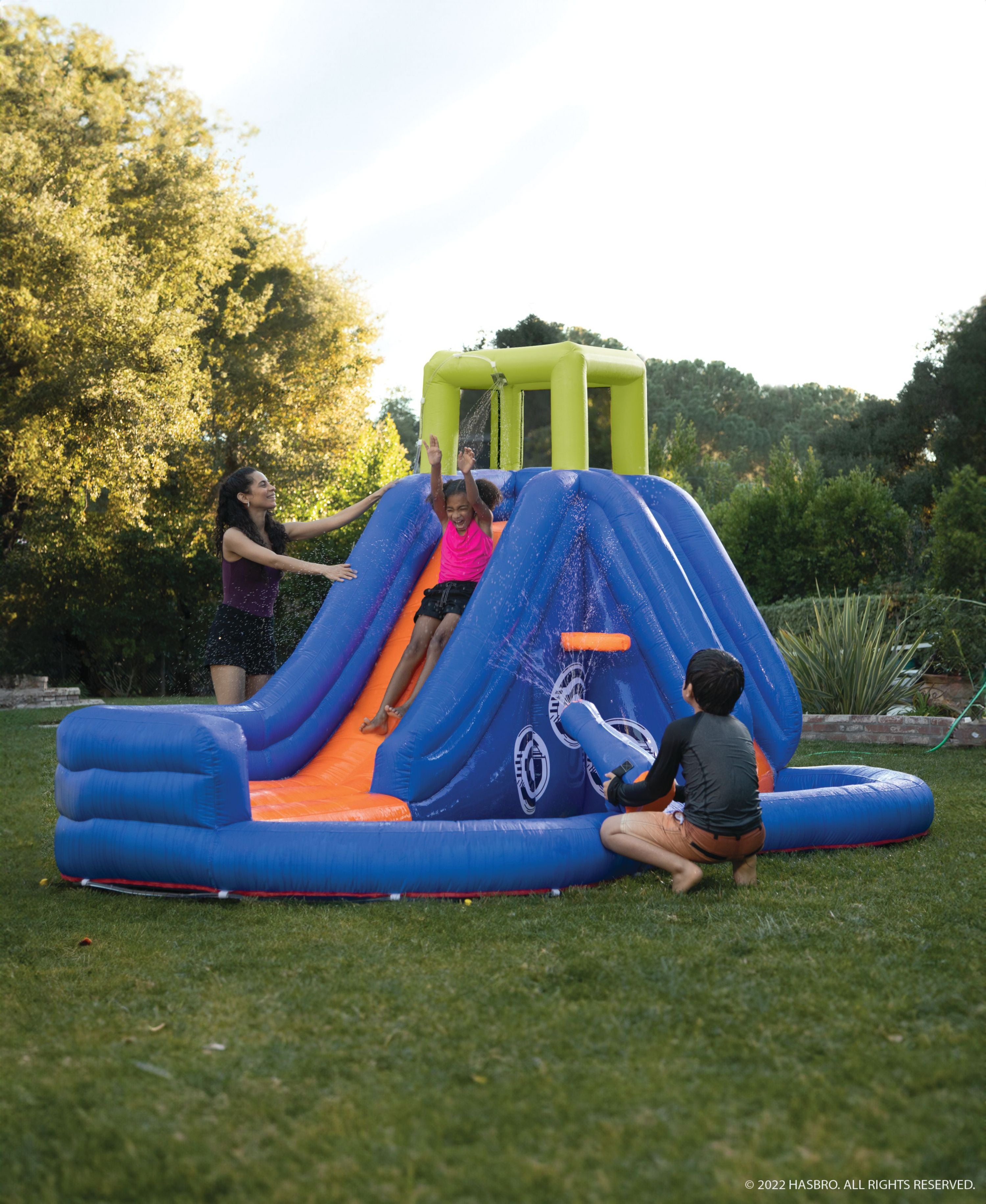 NERF Super Soaker Mega Soaker Island - Inflatable Water Playset - Image 6