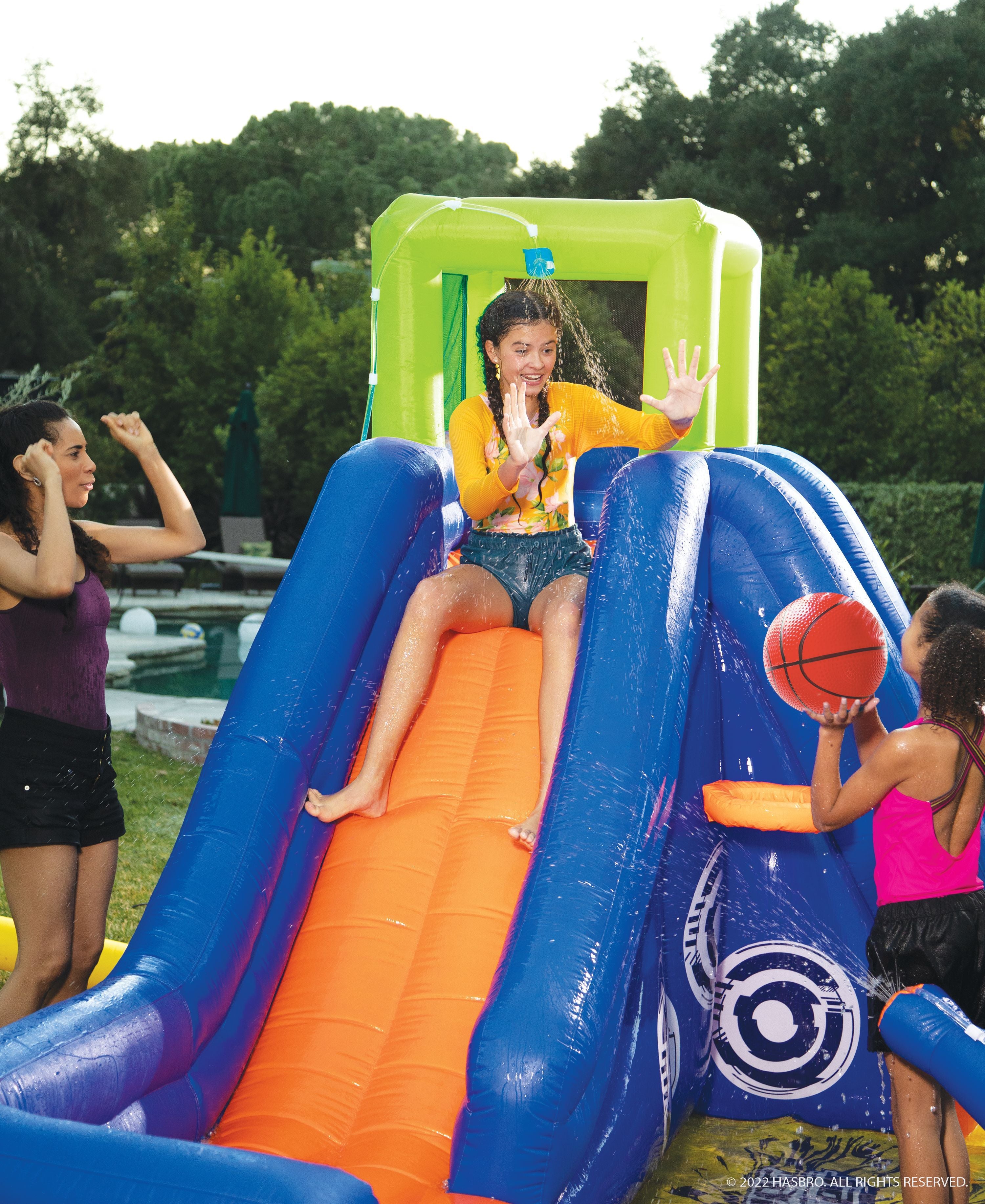 NERF Super Soaker Mega Soaker Island - Inflatable Water Playset - Image 5