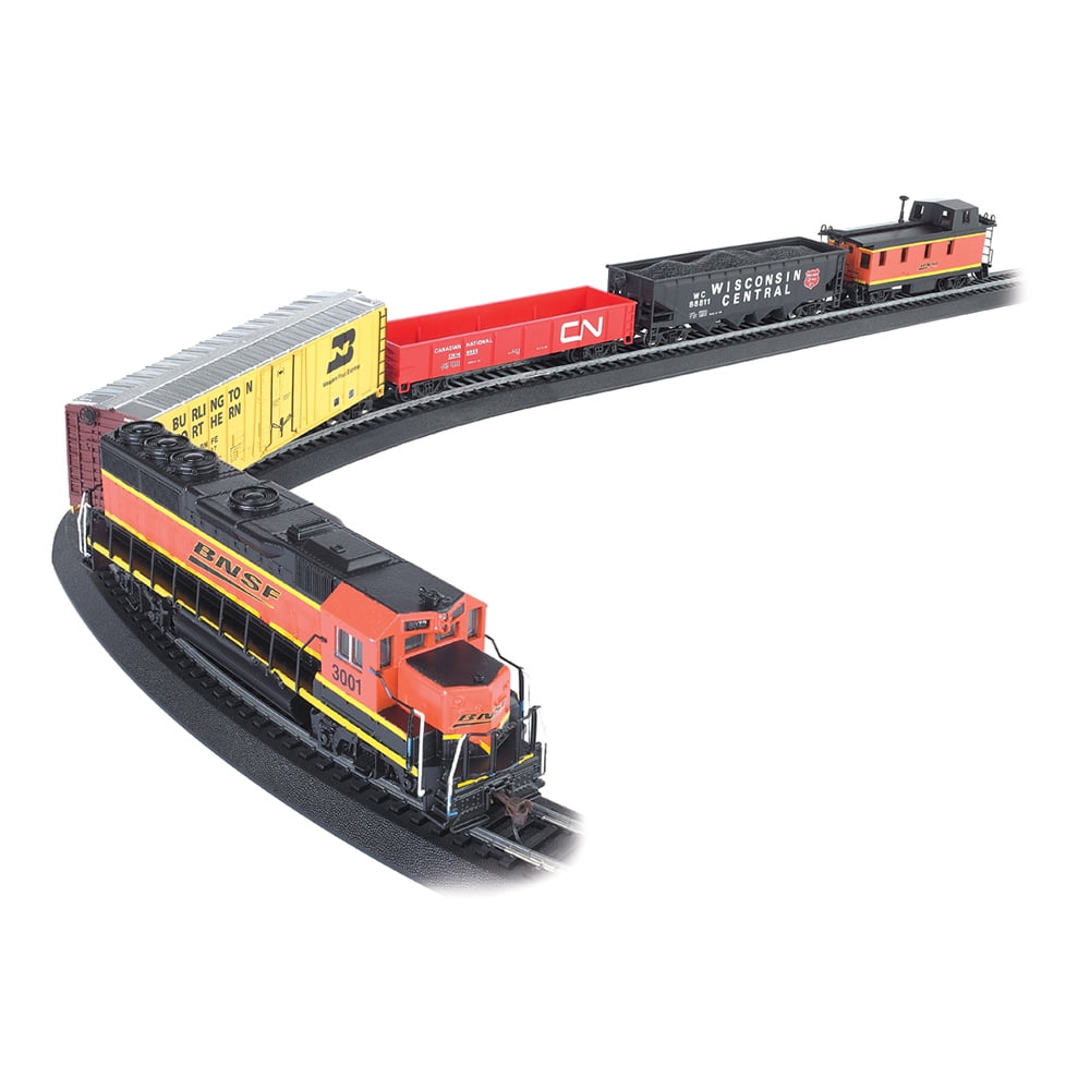 Bachmann Trains - Rail Chief HO Scale 130-Piece Electric Train Set