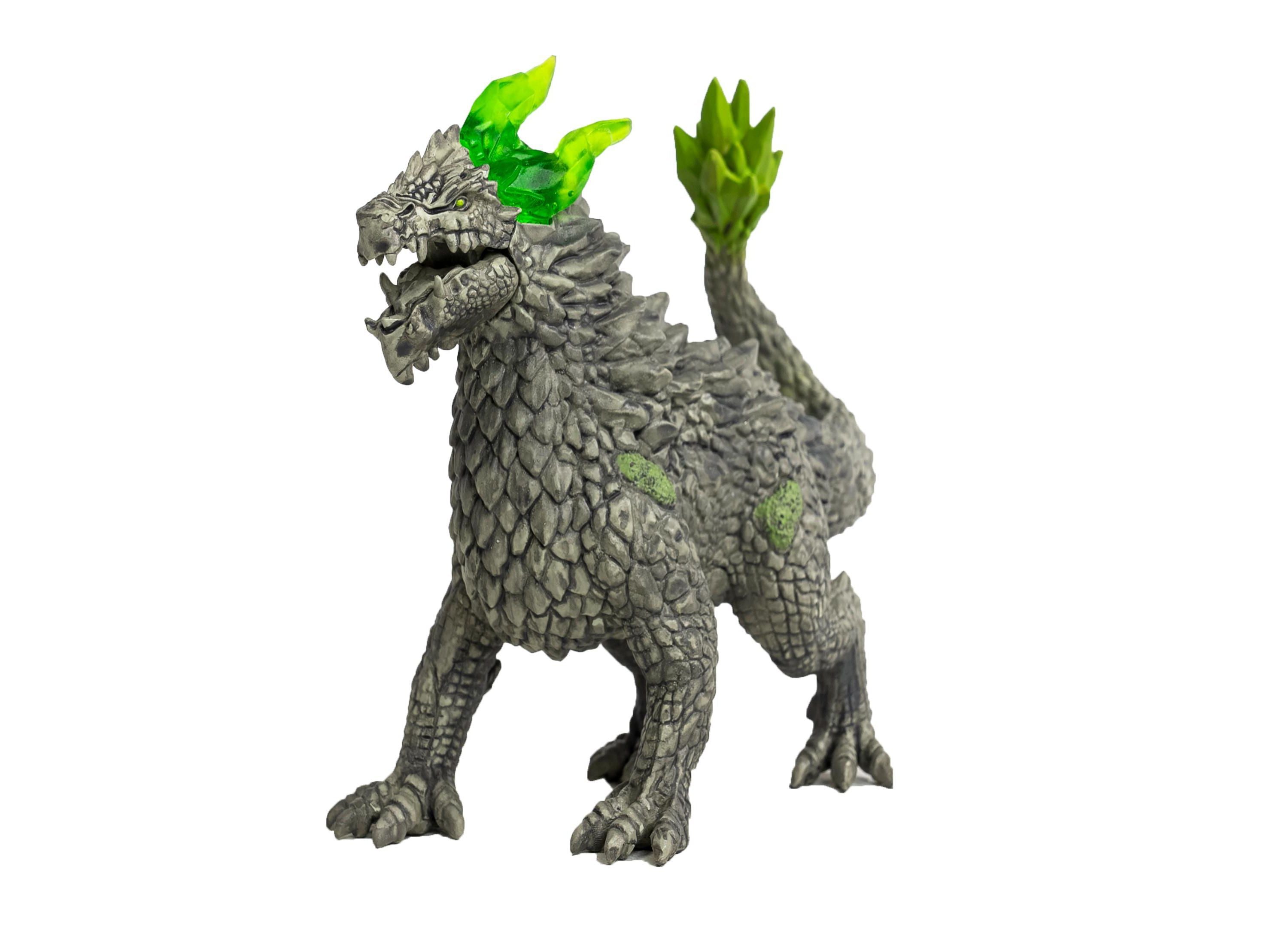 Schleich Eldrador Creatures 7.1 inch Stone Dragon Action Figure - Image 8