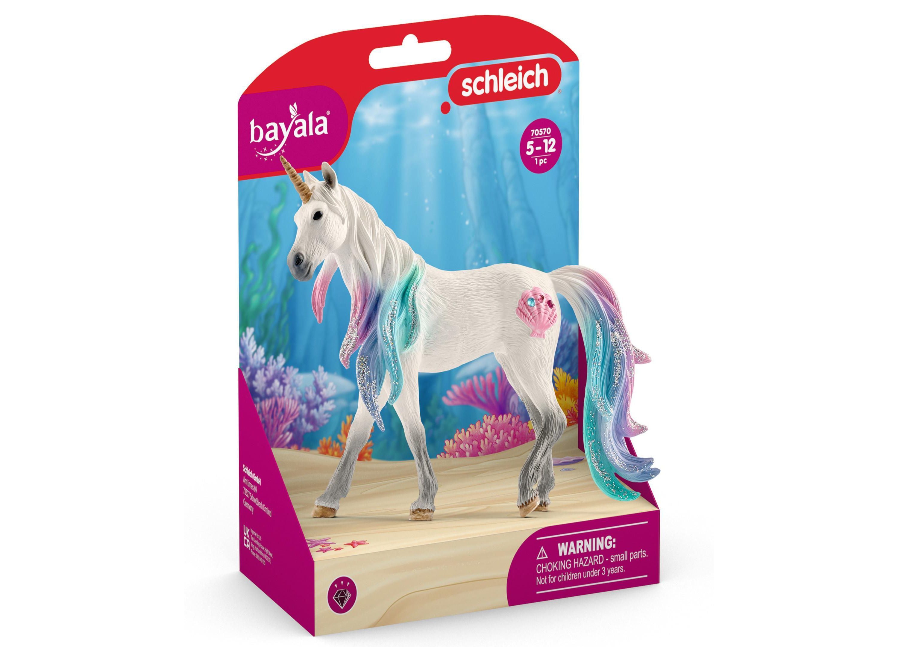 Alternative view of Schleich Bayala Sea Unicorn Mare - Enchanting Magical Figurine for Kids Ages 5+