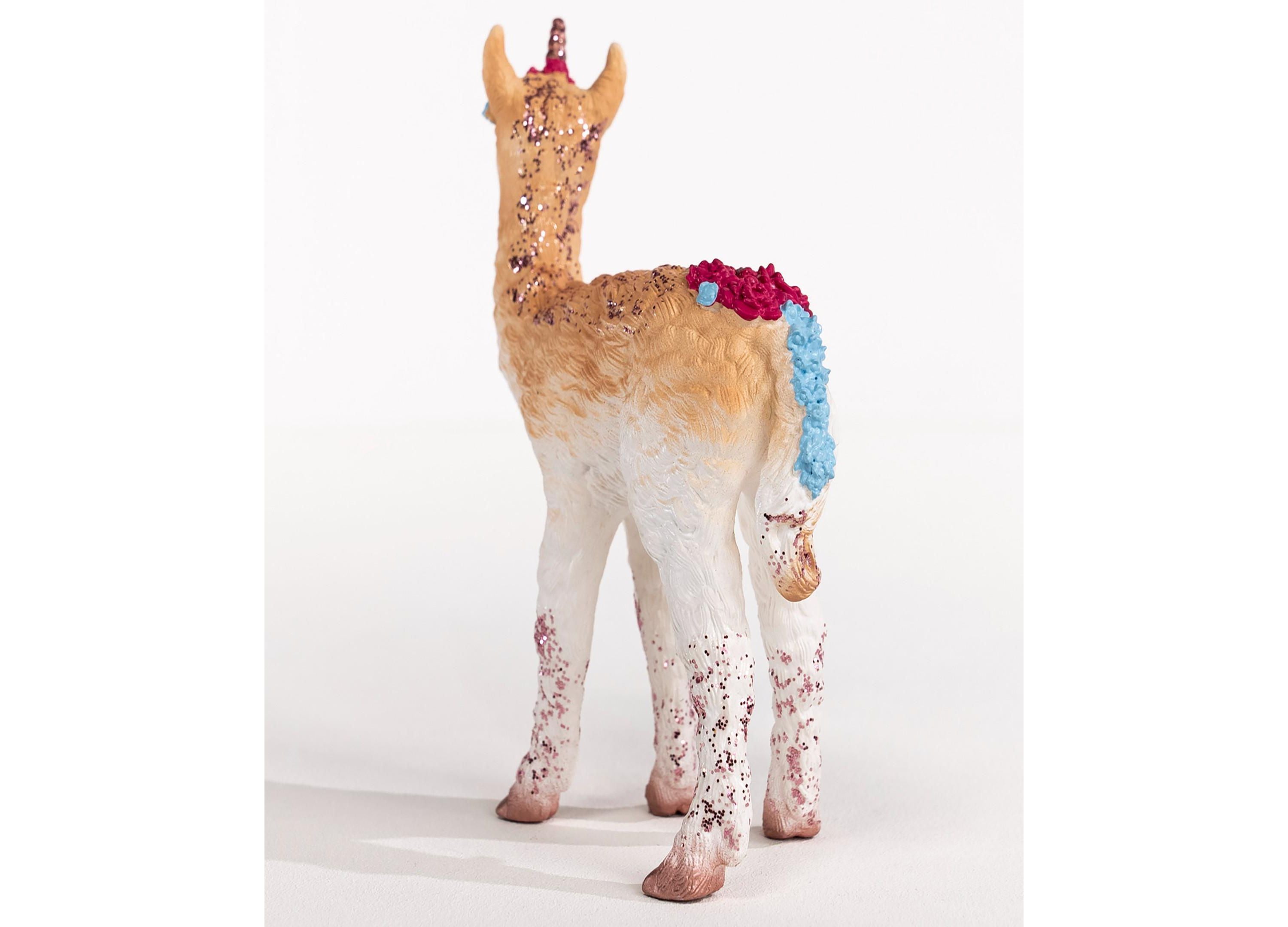 Alternative view of Schleich Bayala 7 inch Llamacorn Magical Figurine - Enchanting Creature