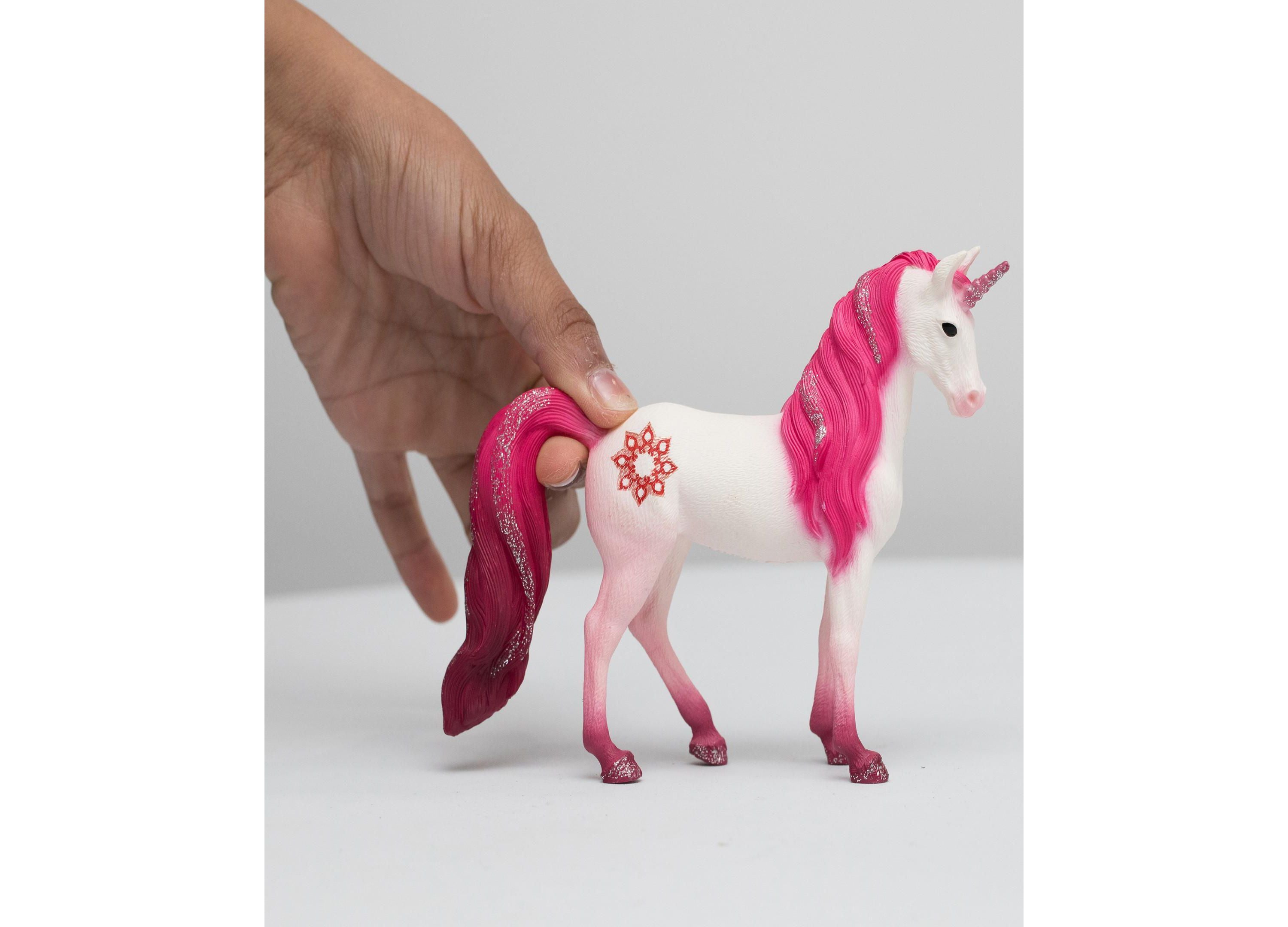 Alternative view of Schleich Bayala 7.1 inch Mandala Unicorn Mare - Magical Figurine
