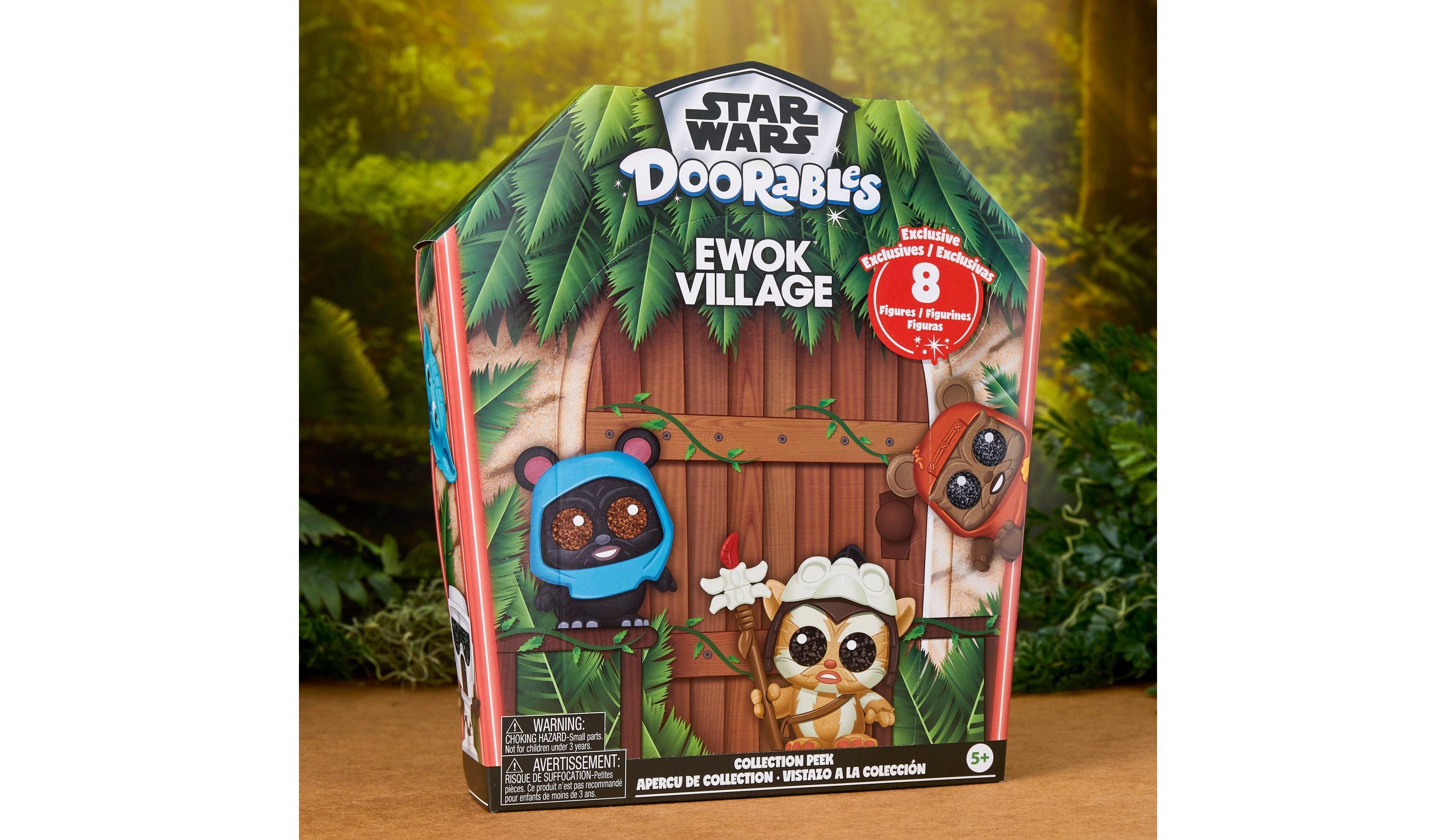 Star Wars Doorables Ewok Village Mini Figure Adventure Set - Image 4