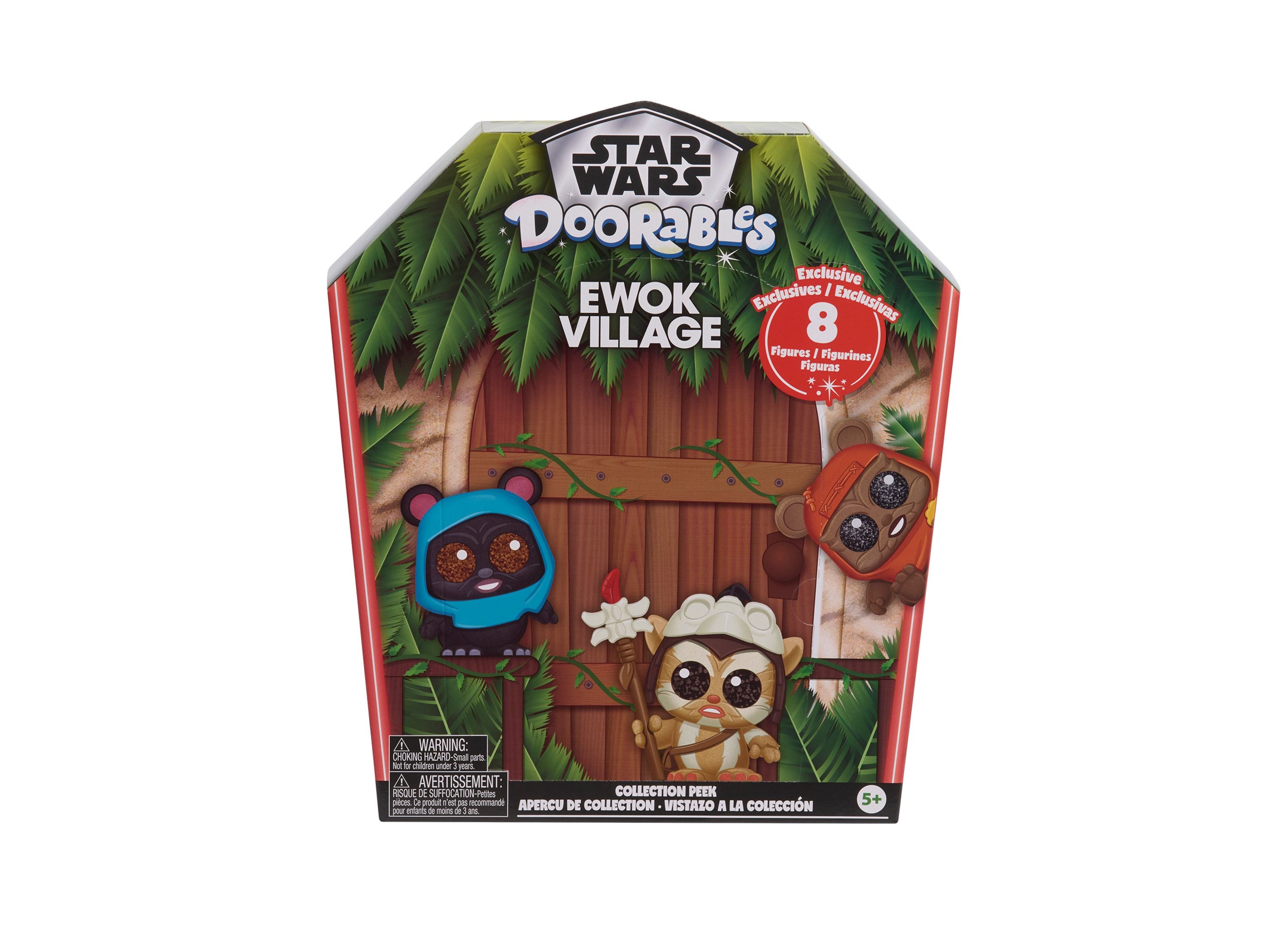 Star Wars Doorables Ewok Village Mini Figure Adventure Set