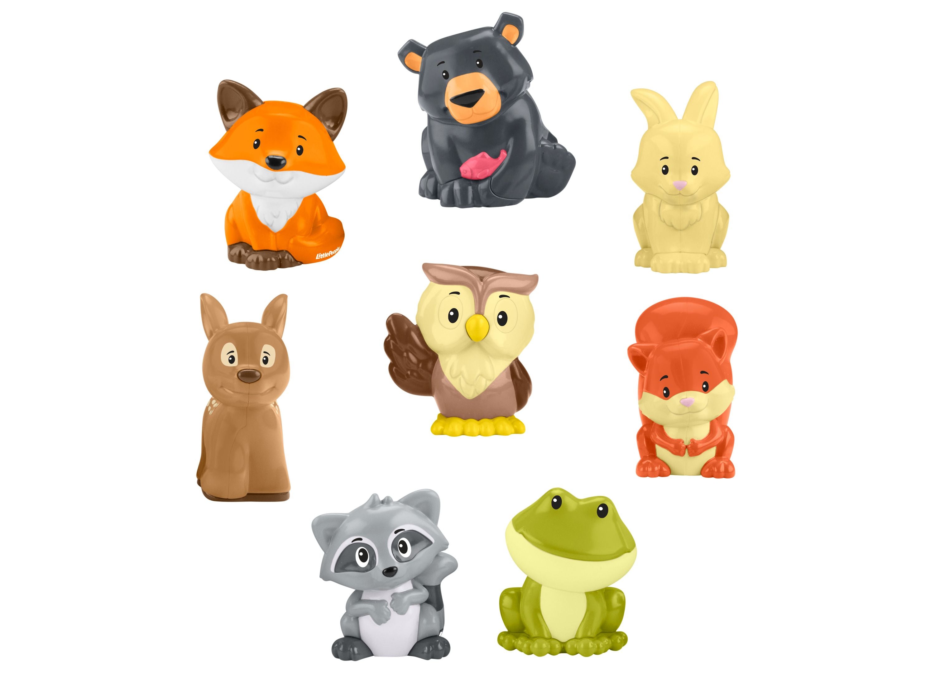 Forest Buddies Plush Animal Playset with Tree-Shaped Carry Case - Image 3