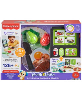Fisher-Price Laugh & Learn Meal Kit Preschool Playset, 30-Piece - Image 4