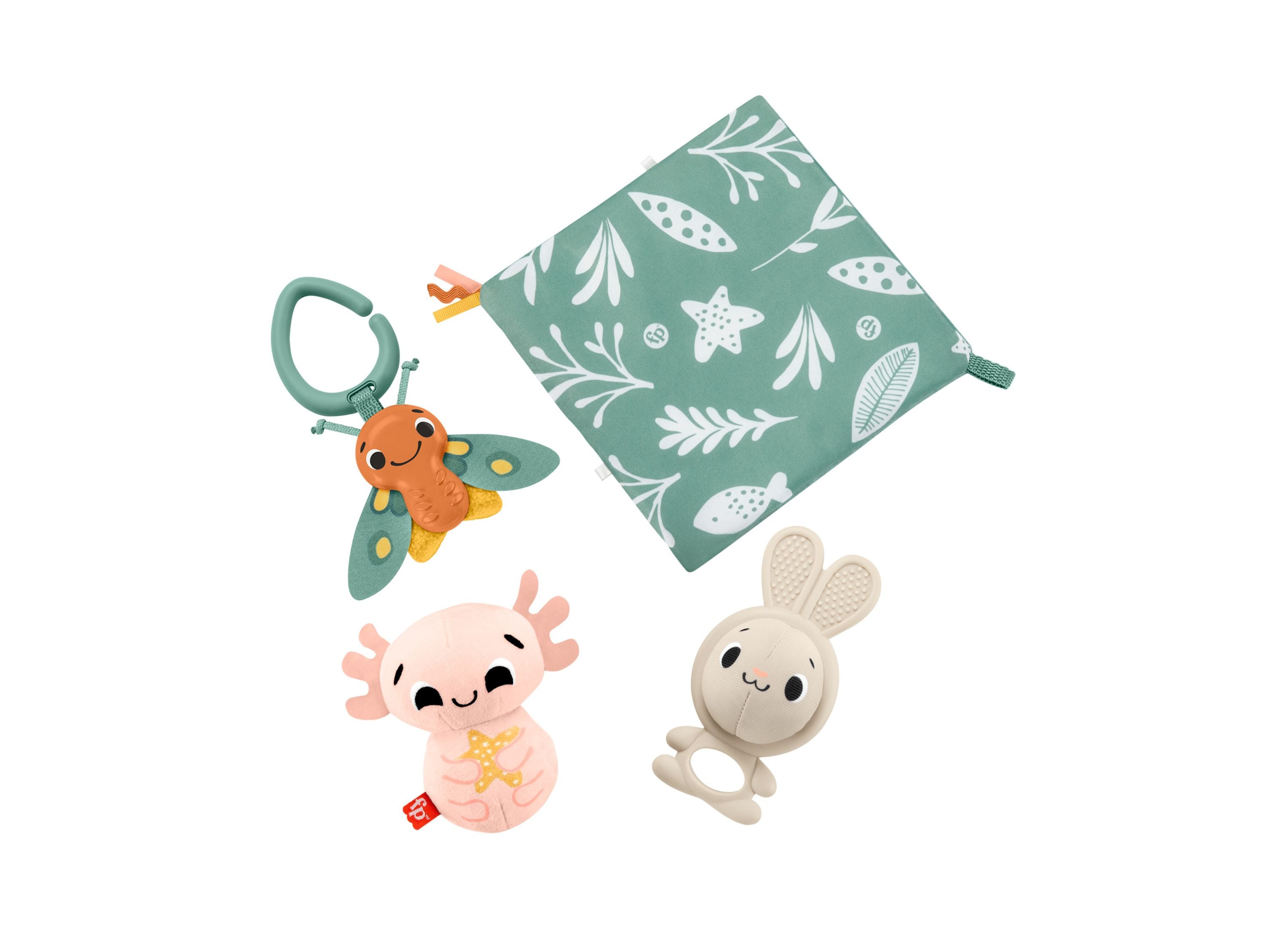 Fisher-Price So Many Senses Gift Set - 4 Baby Sensory Toys