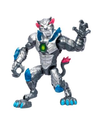 Alternative view of MrBeast Lab Mutator Metallic Panther Articulated Figure