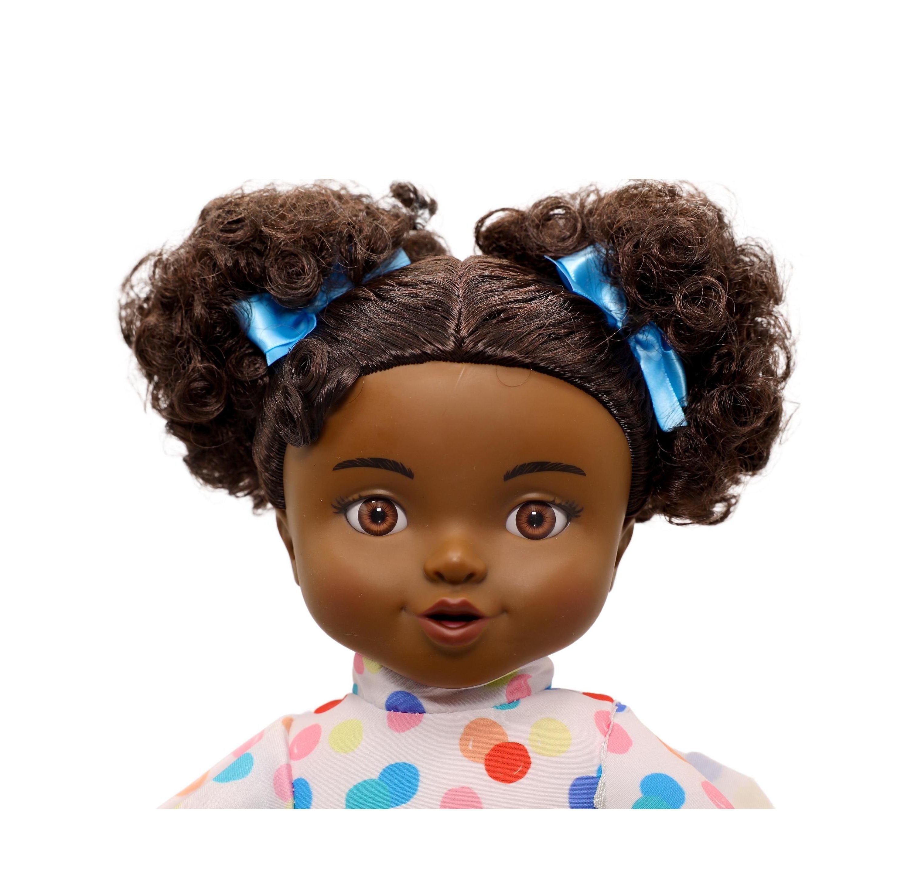 Alternative view of Positively Perfect Dolls 14-inch Curly Haired Sariyah Toddler Doll