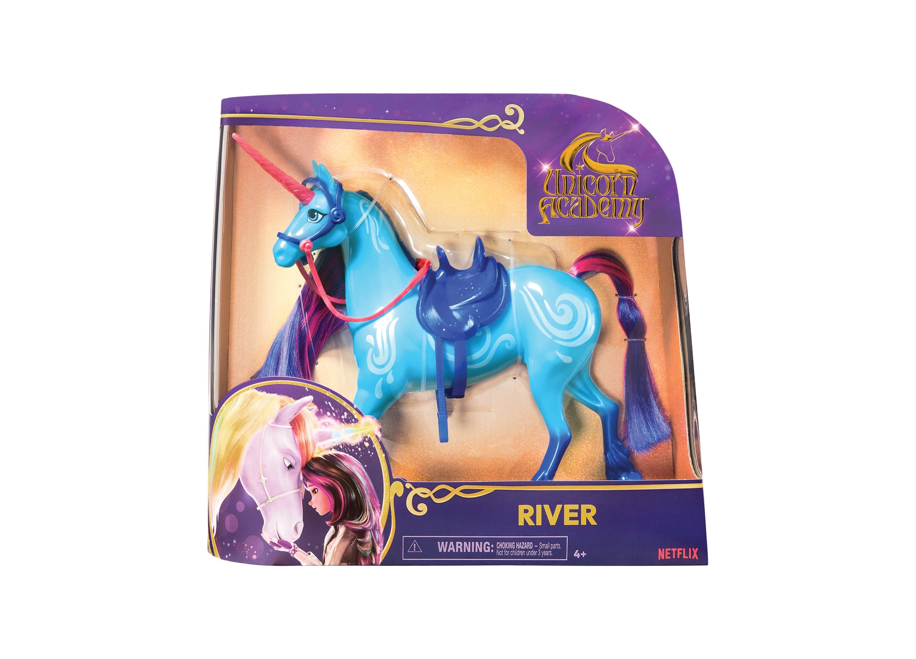 Alternative view of Unicorn Academy River Toy with 2 Riding Accessories