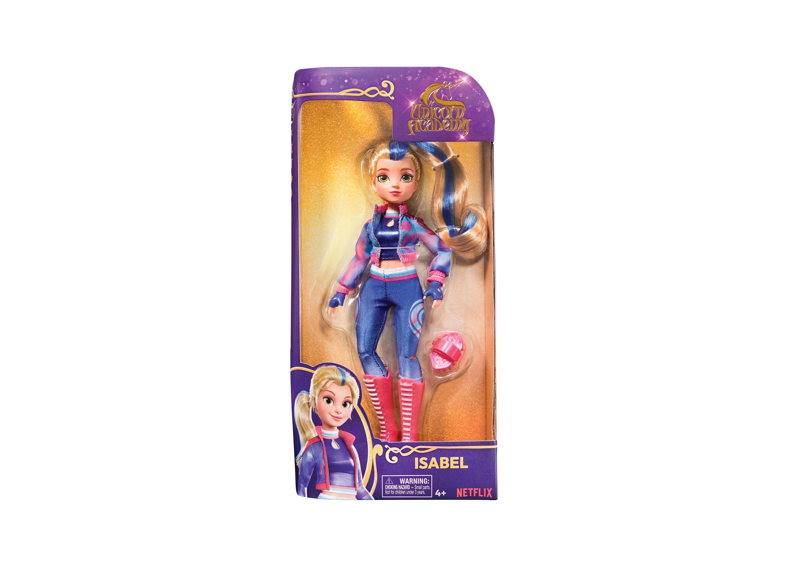 Alternative view of Unicorn Academy 9.5 inch Isabel Fashion Doll with Accessories