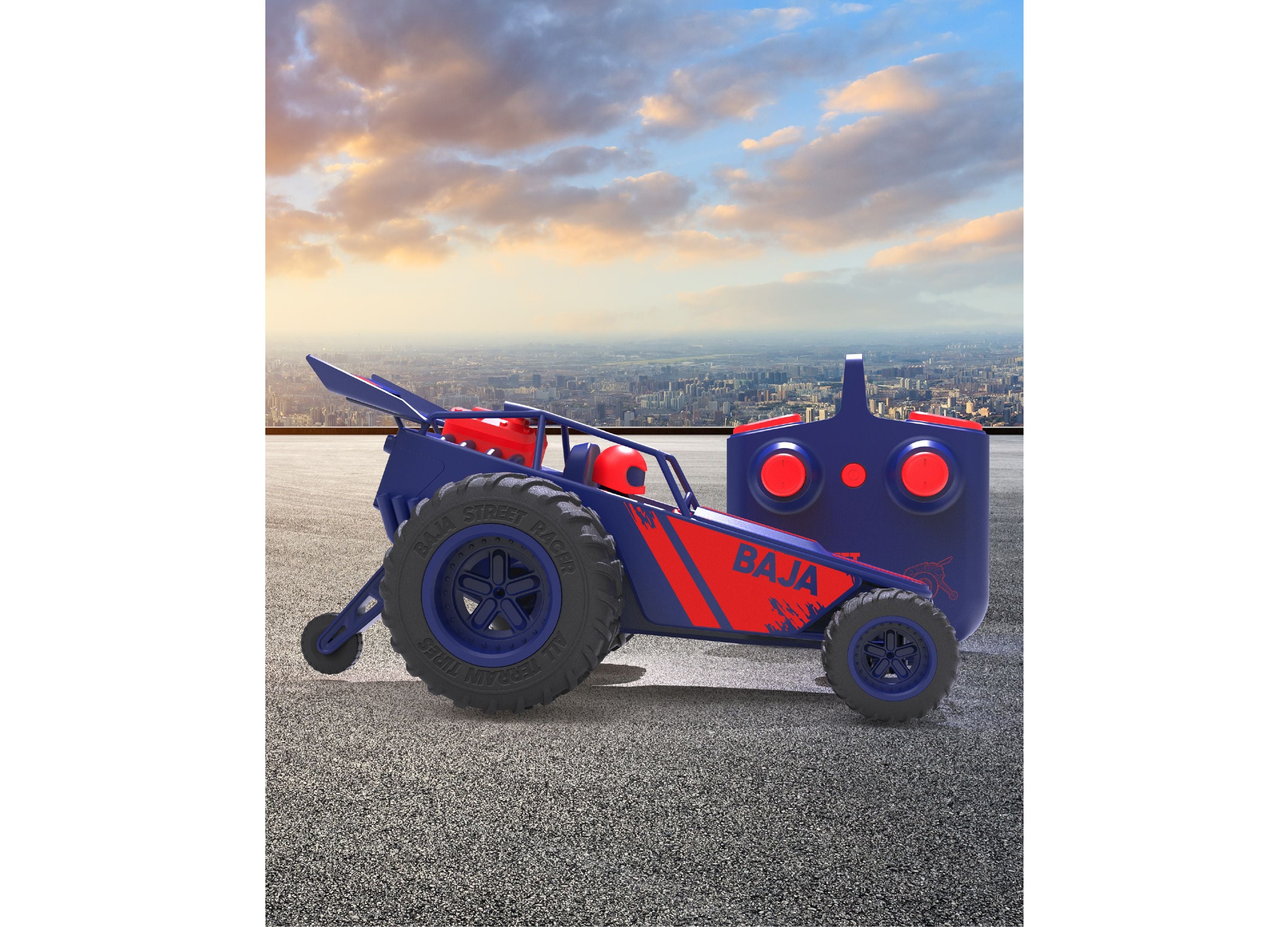 Sharper Image Remote Control Baja Street Racer Car - 2.4 GHz - Image 5