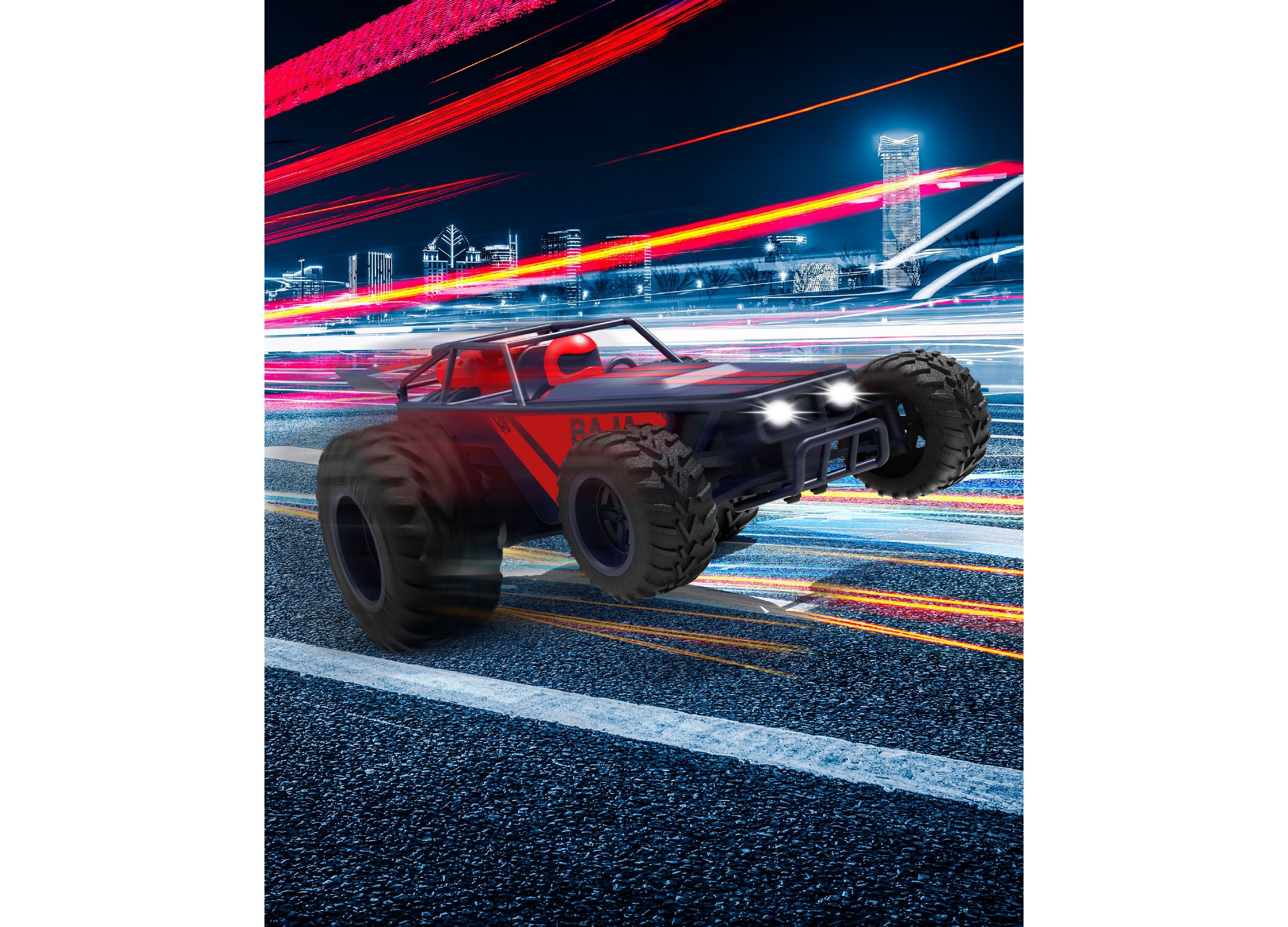 Sharper Image Remote Control Baja Street Racer Car - 2.4 GHz - Image 8