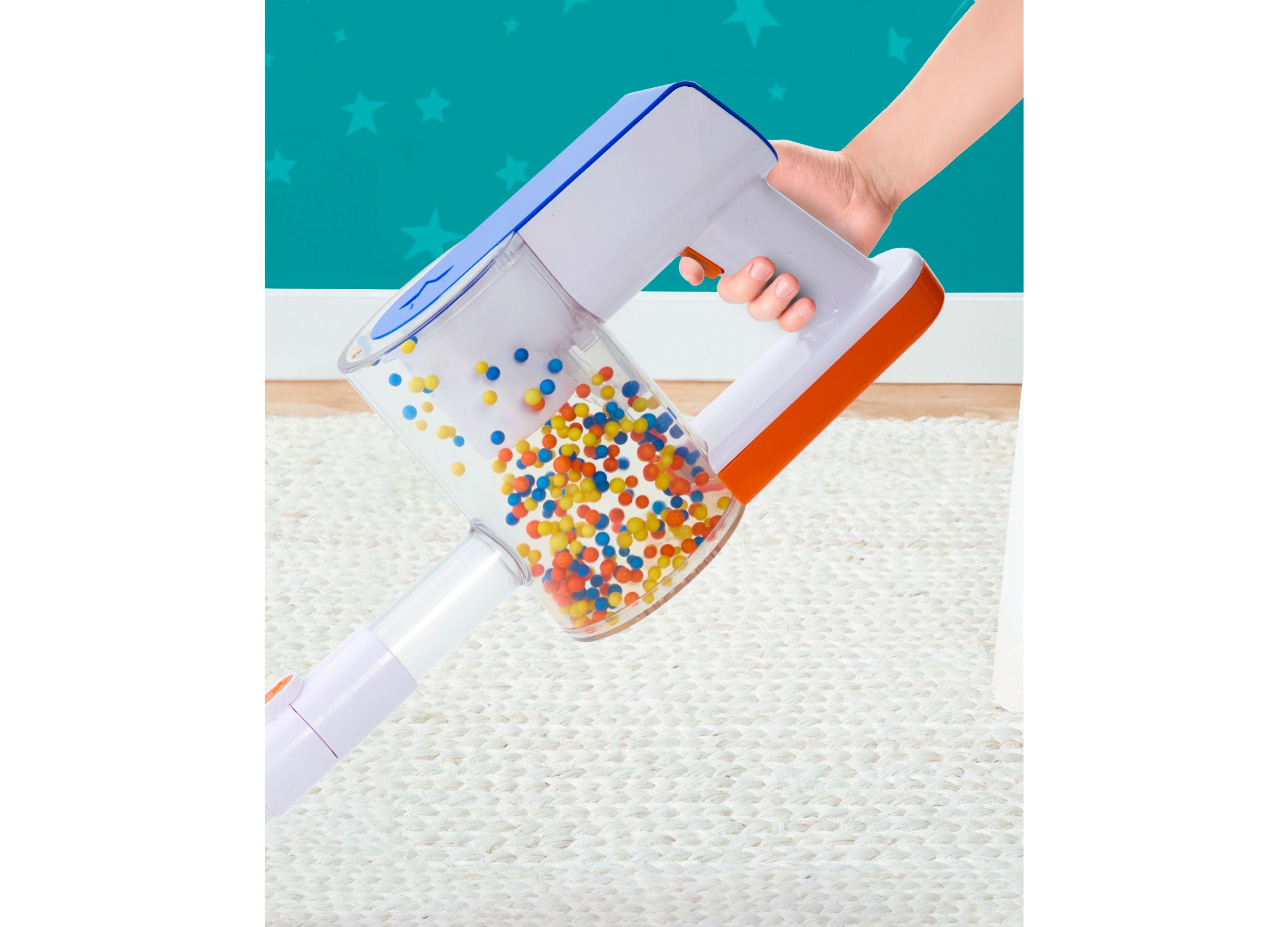 Geoffrey's Toy Box Cordless Vacuum 2-In-1 Pretend Playset - Image 3