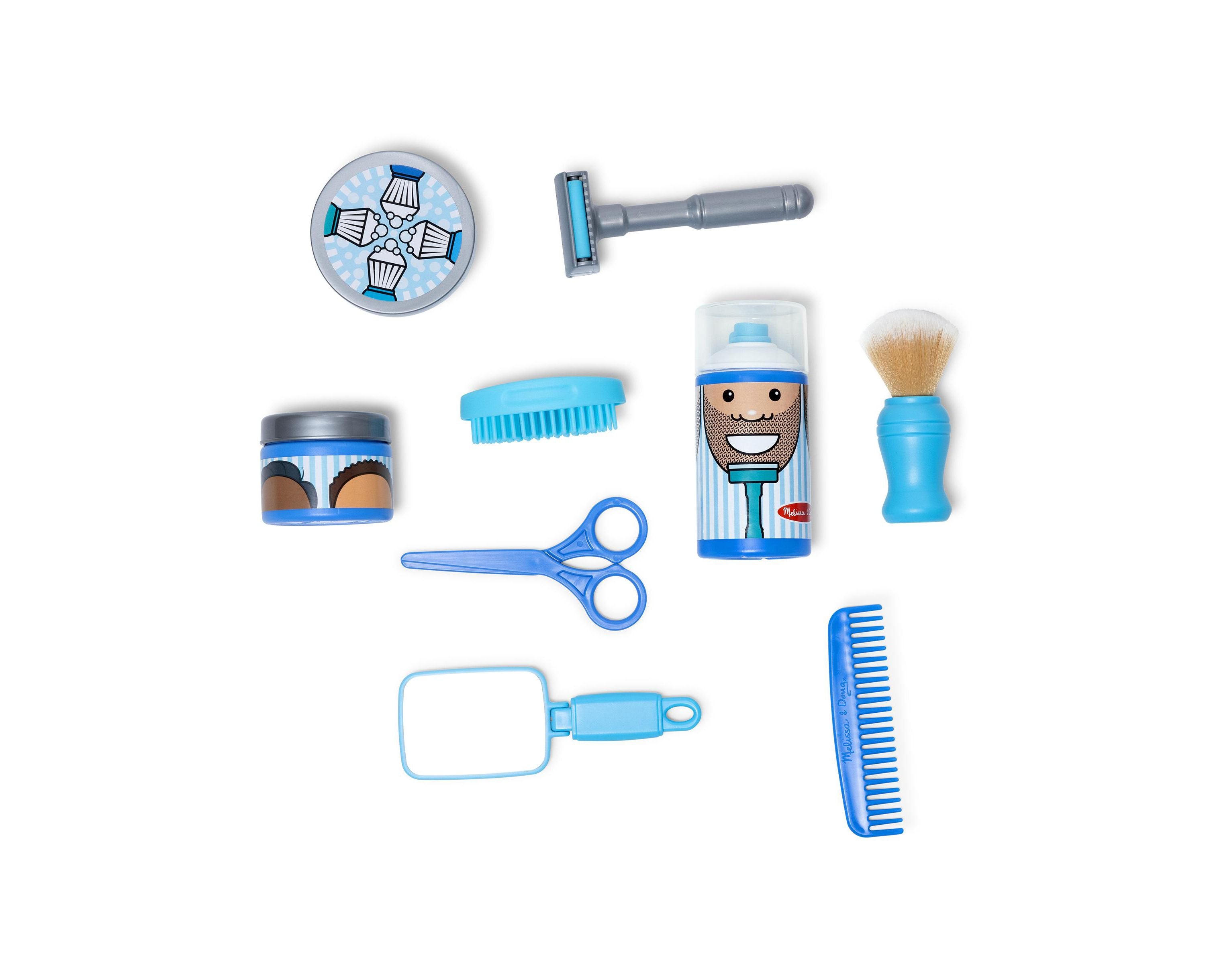 Alternative view of Melissa and Doug 10 Piece Barber Shop Play Set - Creative Styling Kit