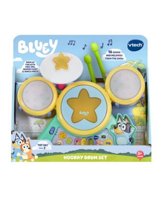 Alternative view of VTech Bluey Hooray Interactive Drum Set