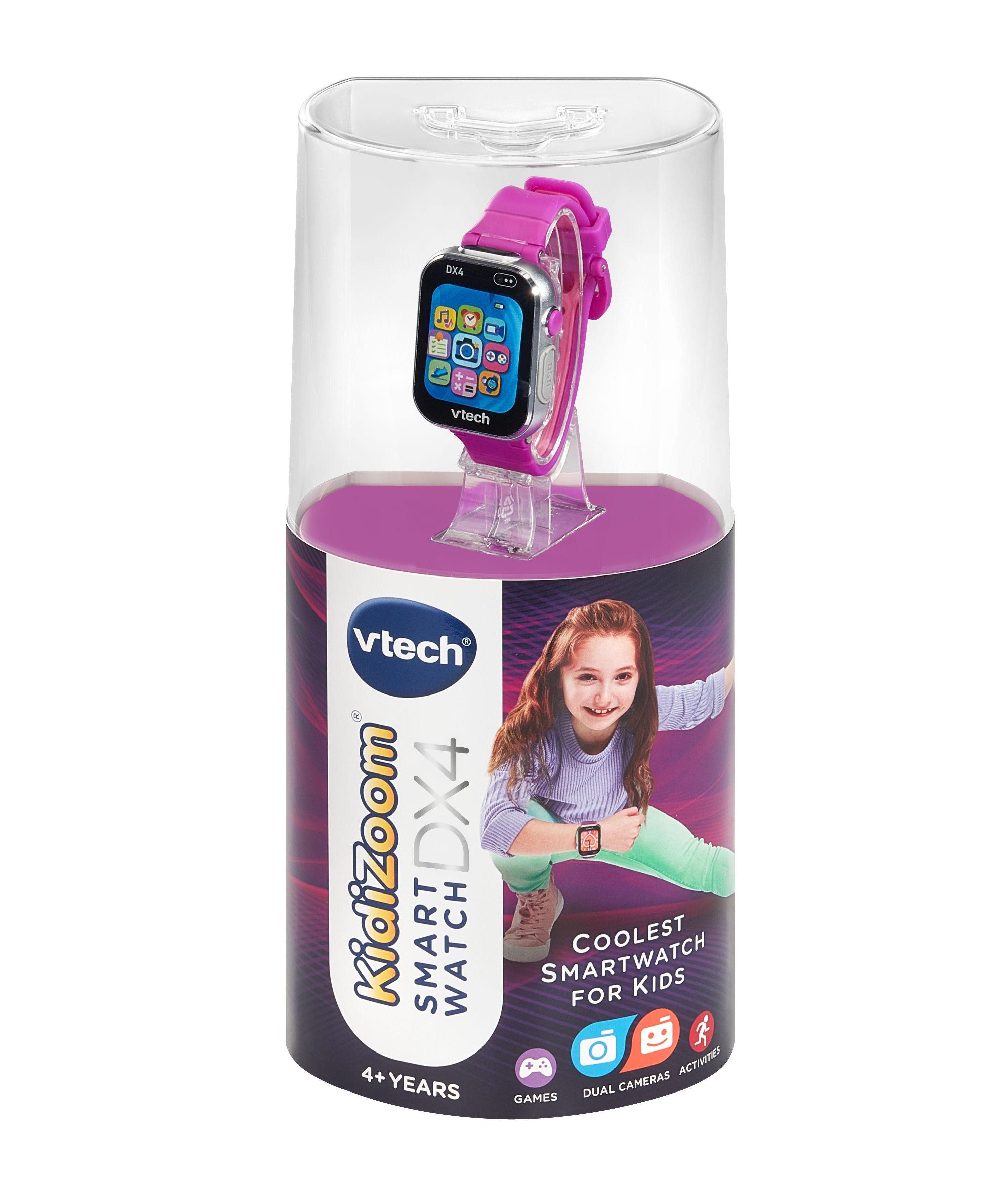 Alternative view of VTech KidiZoom Smartwatch DX4 - Dare to Discover Purple