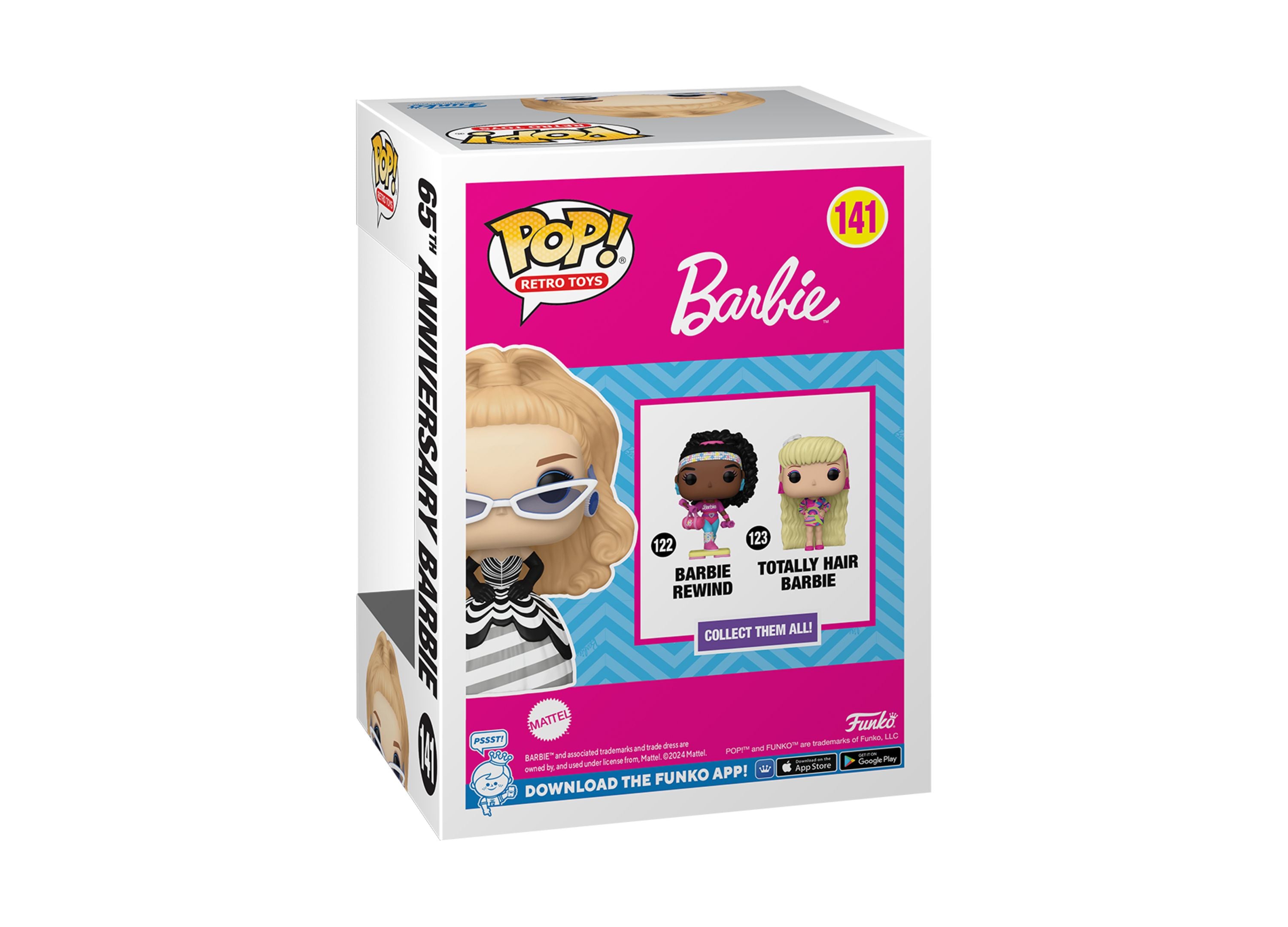 Alternative view of Funko Pop Retro Toys: Barbie 65th Anniversary Barbie Vinyl Figures