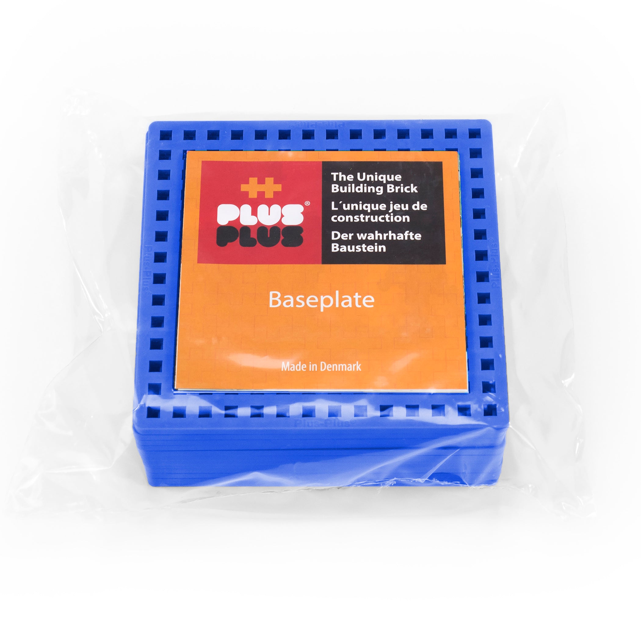 Alternative view of Plus-Plus Classroom Blue Baseplates Set, 12-Pack