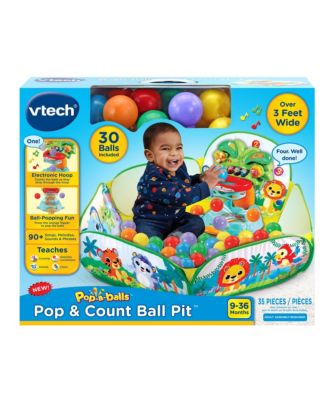 Alternative view of VTech Pop-a-Balls Pop Count Ball Pit - Colorful Toddler Play Zone