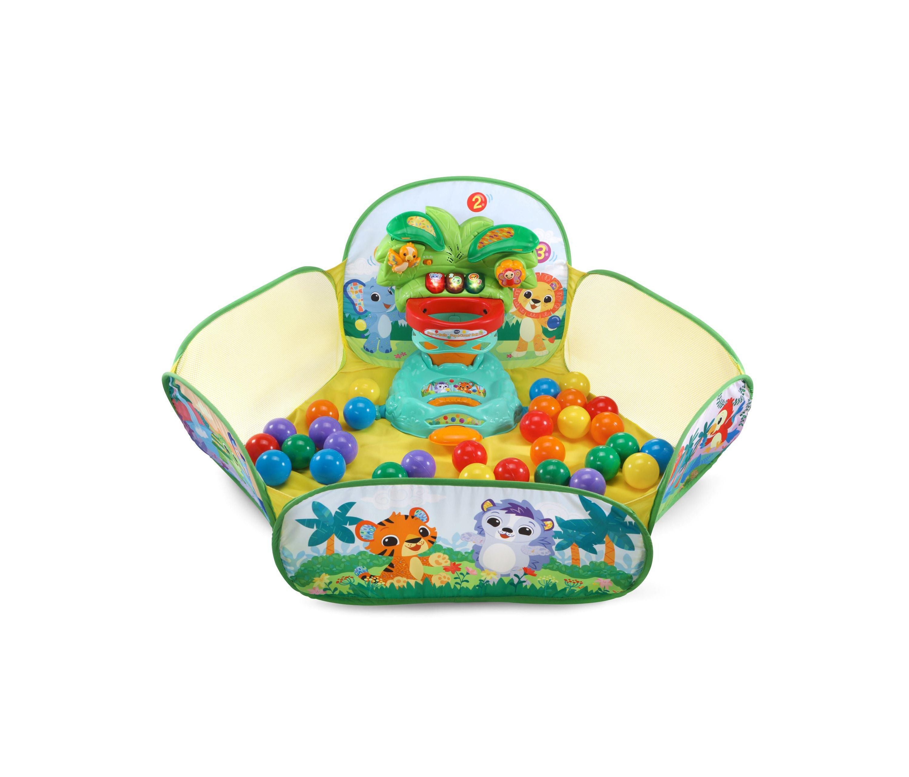 VTech Pop-a-Balls Pop Count Ball Pit - Colorful Toddler Play Zone