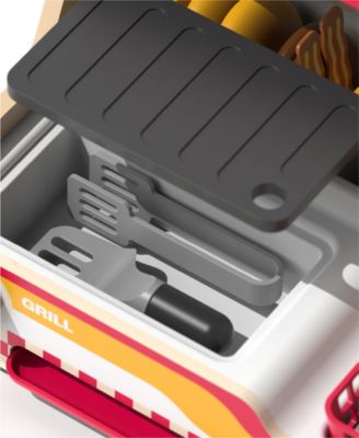 Geoffrey's Toy Box Grill Fry Burger Counter Playset - Image 8