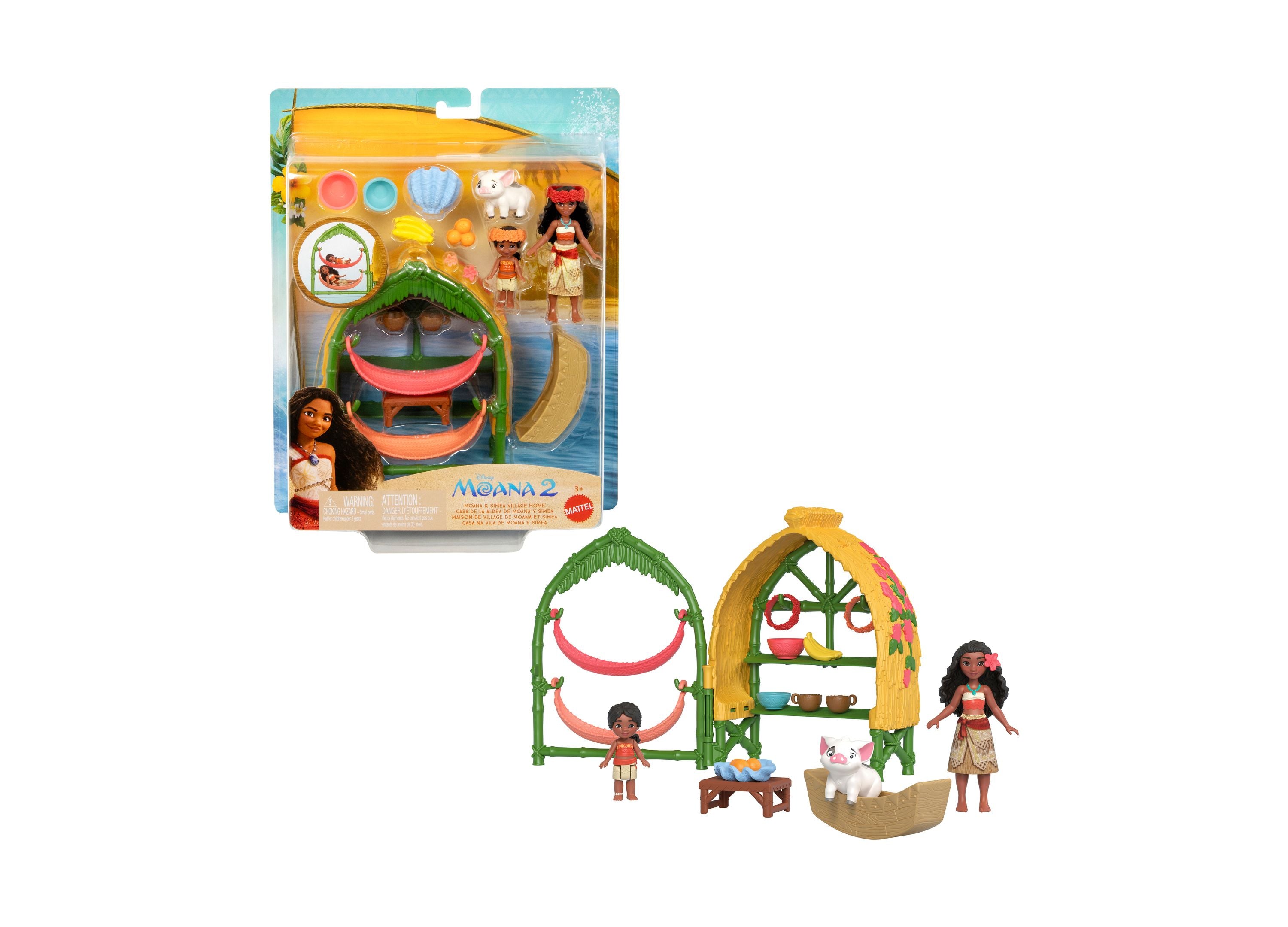 Disney Princess Moana 2 Simea Village Home Playset