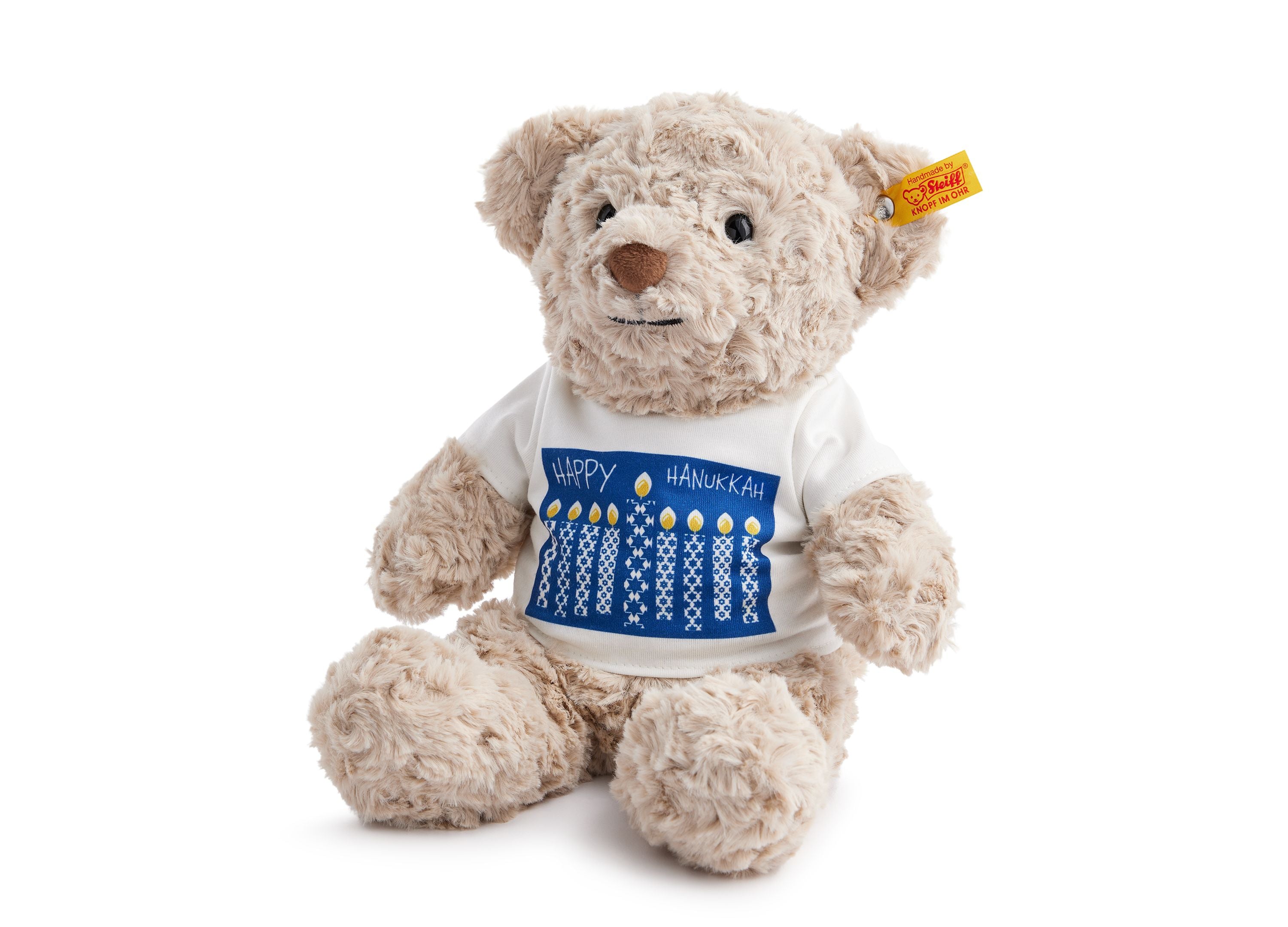 Steiff Honey Holiday Medium 11 inch Plush Teddy Bear - Golden - Image 4