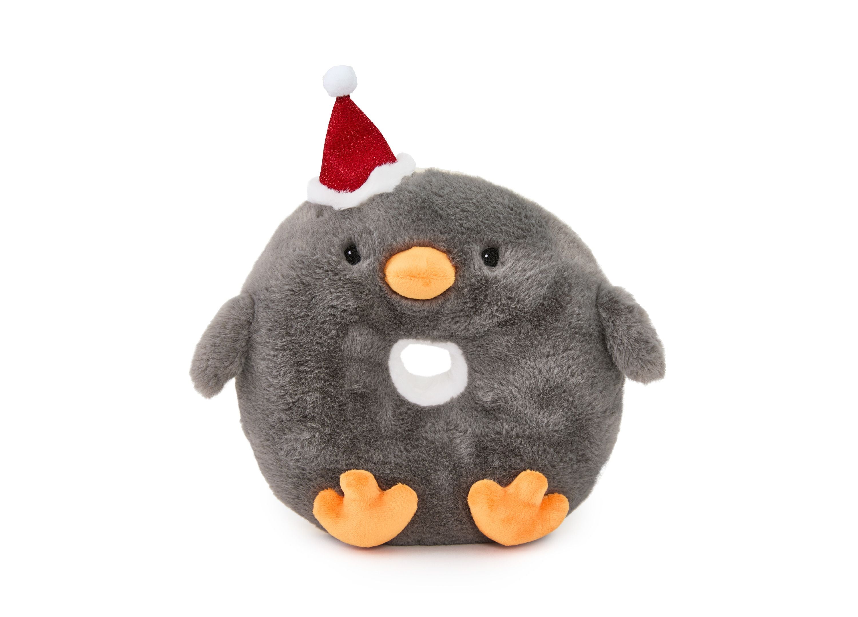 Geoffrey's Toy Box Tasties Donut Holiday Penguin Plush 10 inch - No Color - Image 3