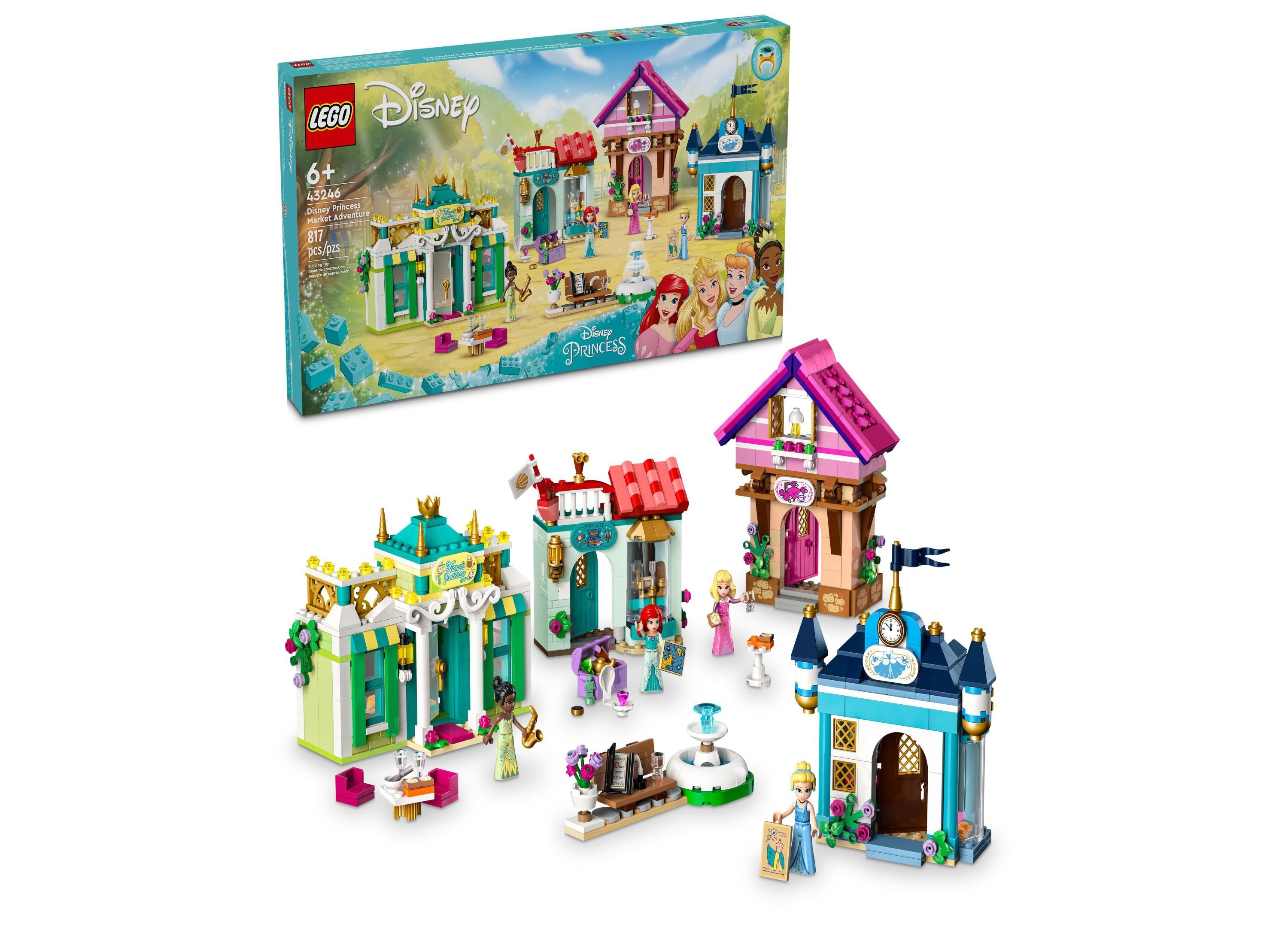 LEGO Disney Princess Market Adventure 817-Piece Playset - 43246