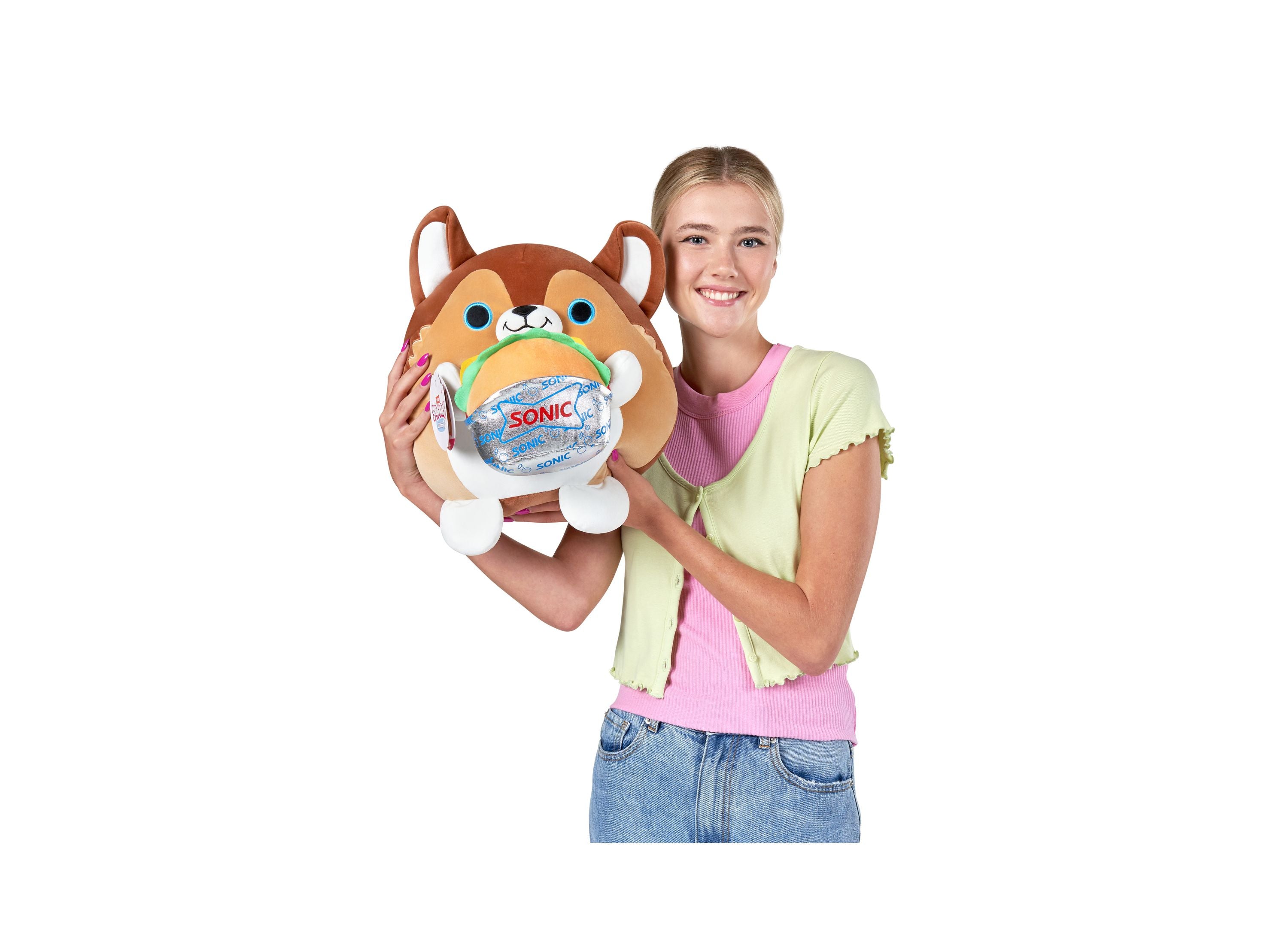 Alternative view of Zuru Snackles Sonic Ultra-Squeezable Plush Collection