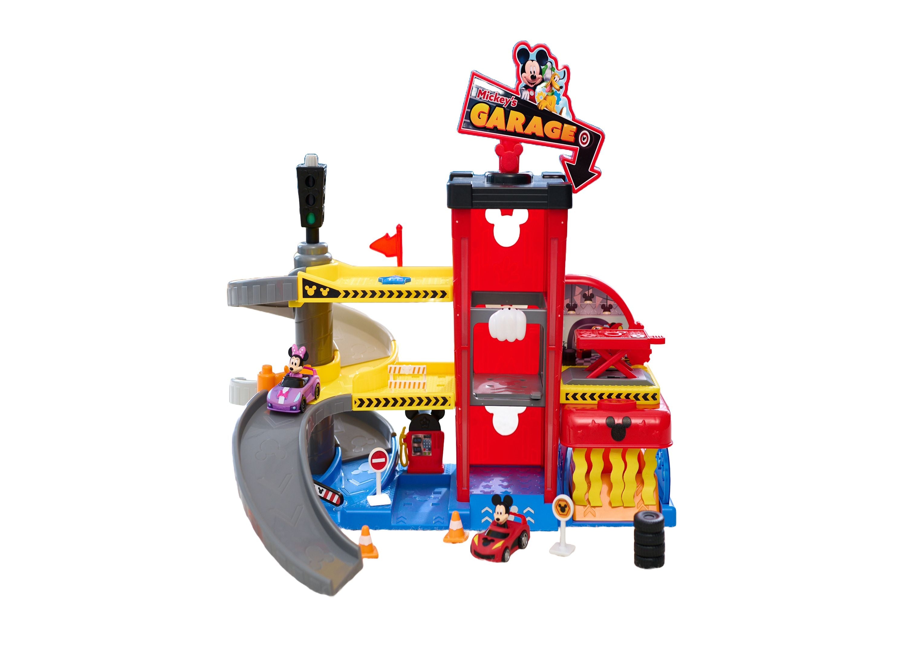 Disney Junior Mickey Mouse Ready to Race Garage Playset