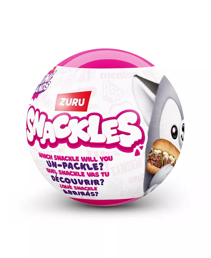 ZURU Surprise Snackles Small Size Snackle Plush Collection