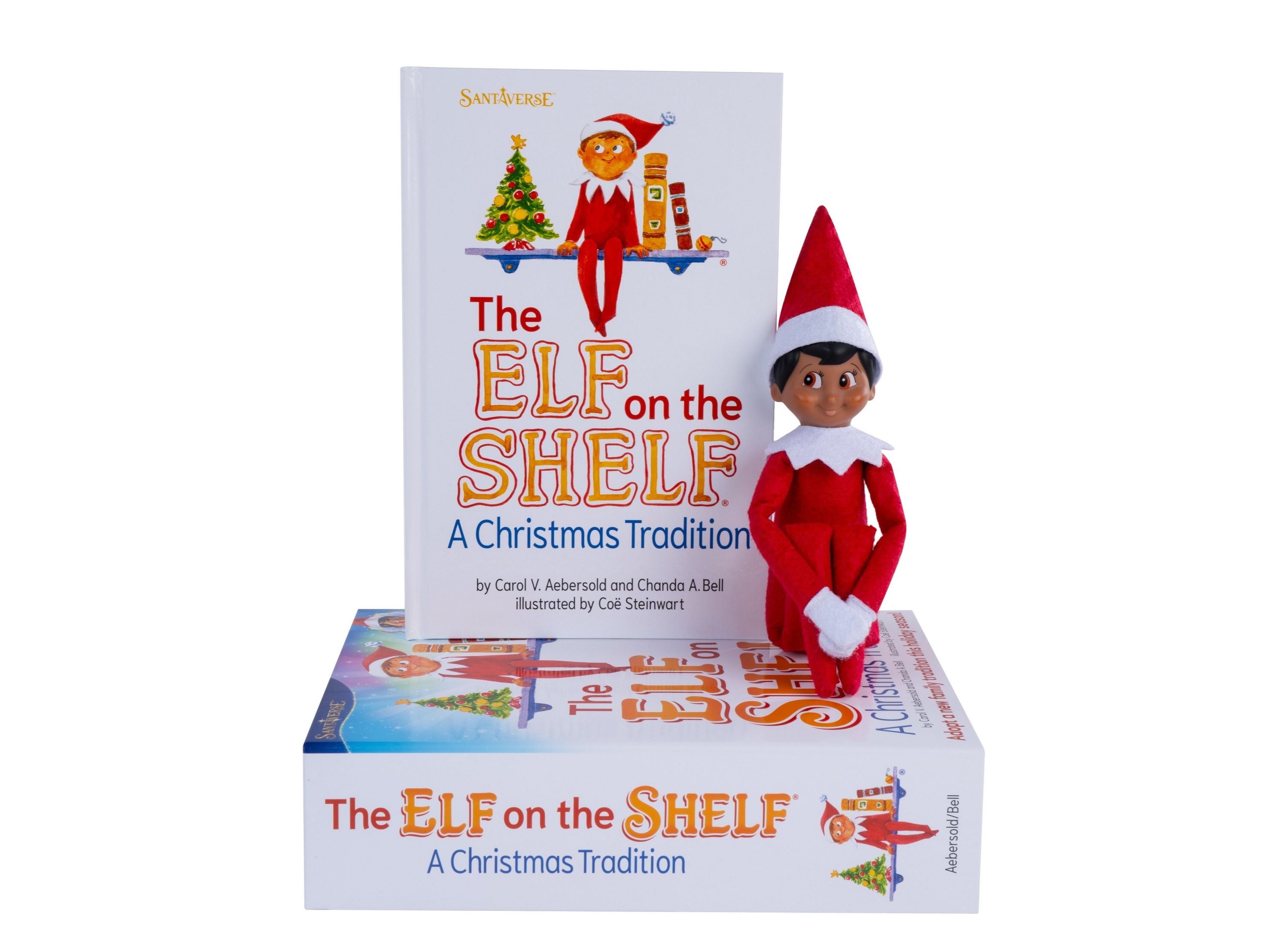 Elf on the Shelf A Christmas Tradition Brown-Eyed Boy Scout Elf