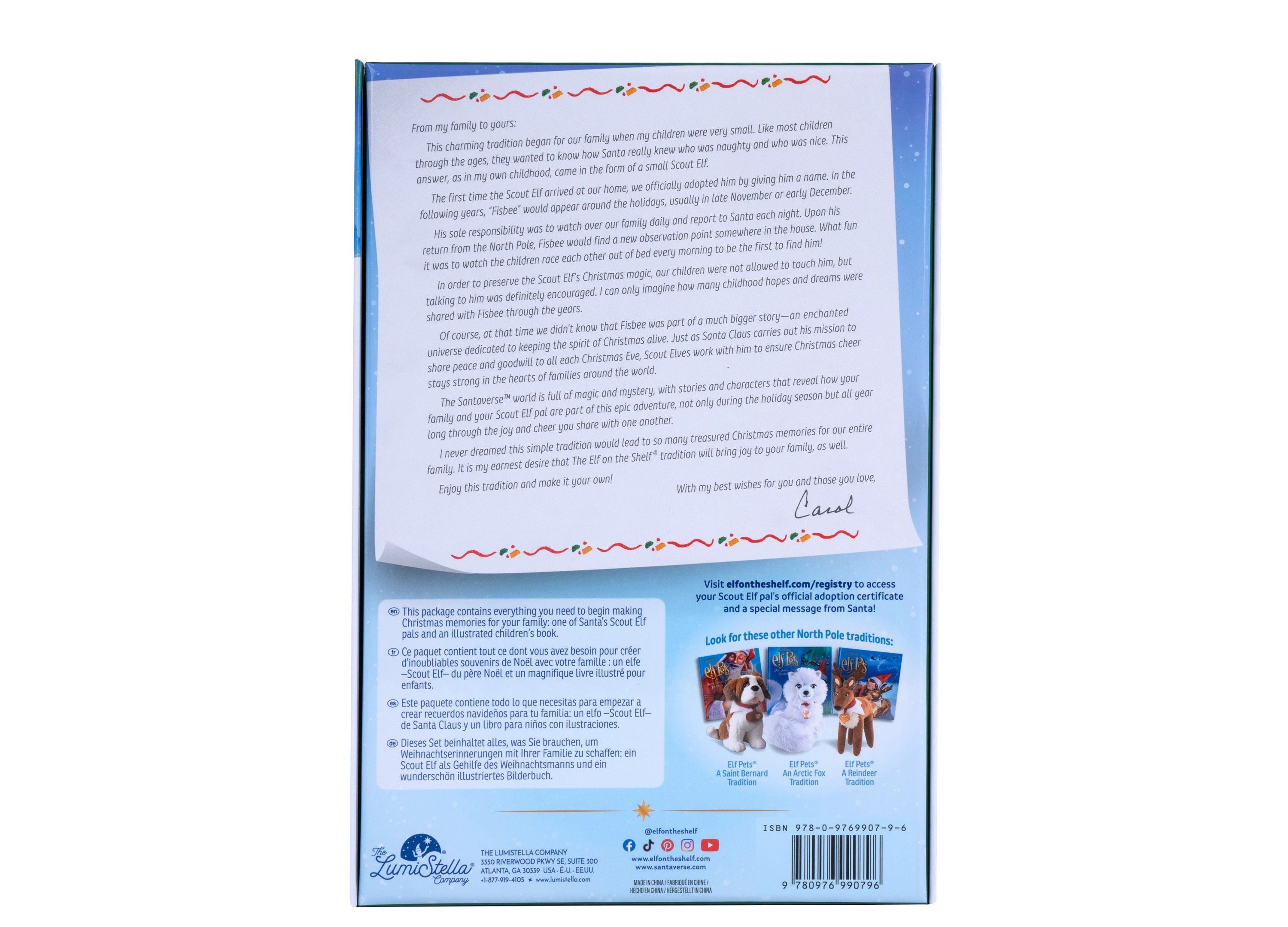 Alternative view of Elf on the Shelf A Christmas Tradition Brown-Eyed Boy Scout Elf