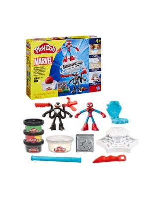 Play-Doh Marvel Spider-Man Web-Slinging Battle Playset - Image 5