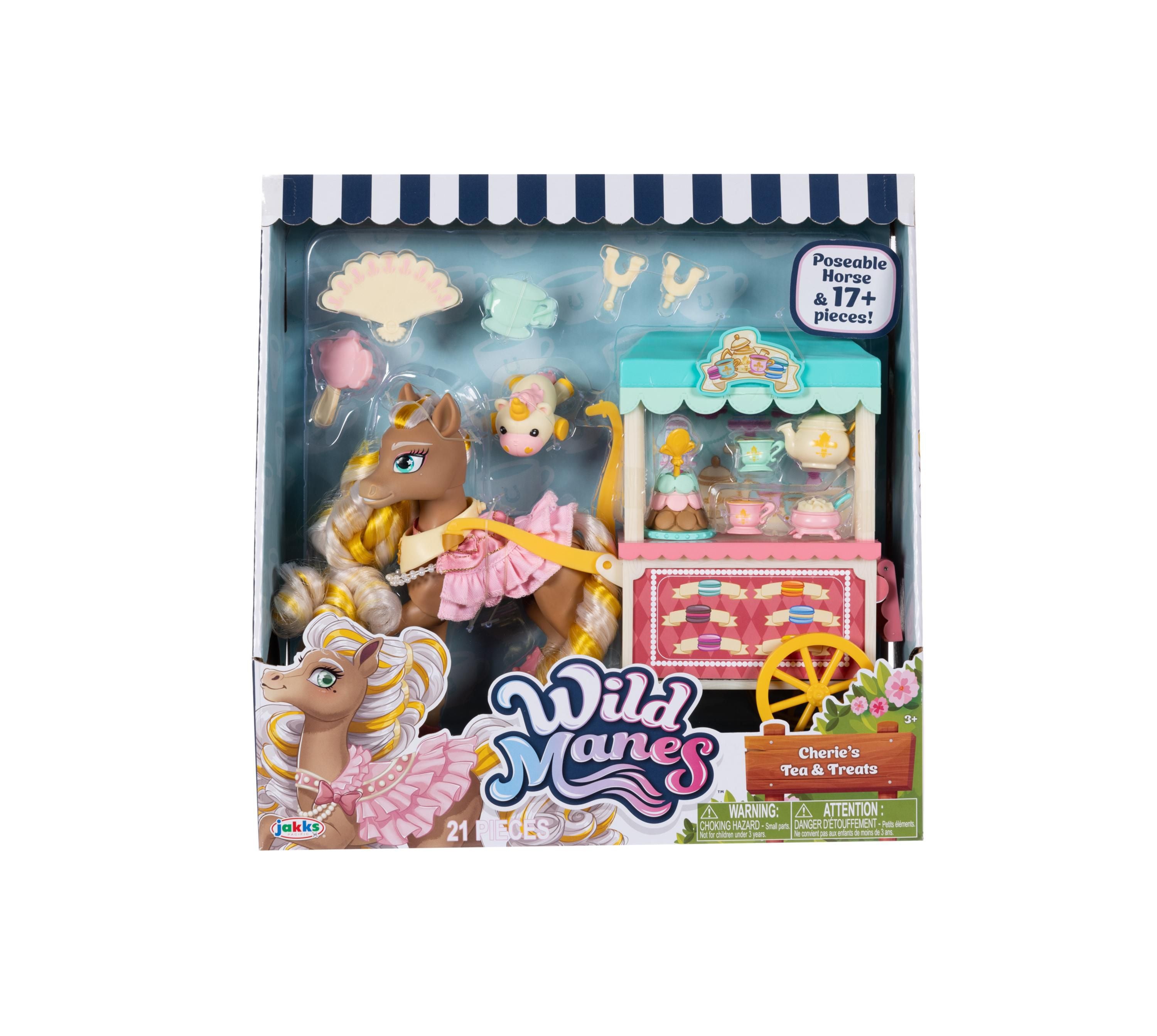 Wild Manes Cherie Tea Party Set with Fashion Accessories
