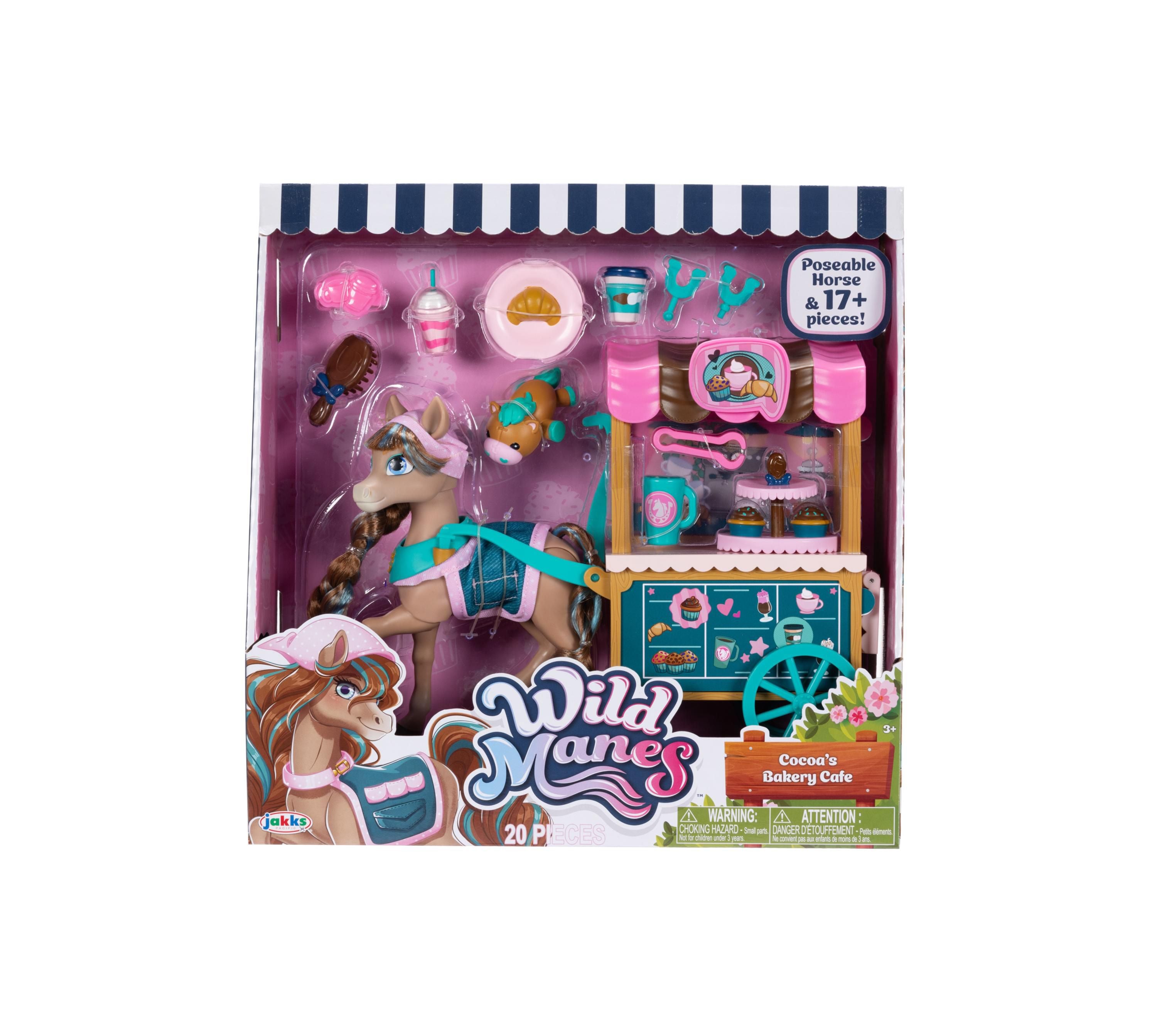 Wild Manes Bakery Cafe Set - Cocoa's Delightful Playset