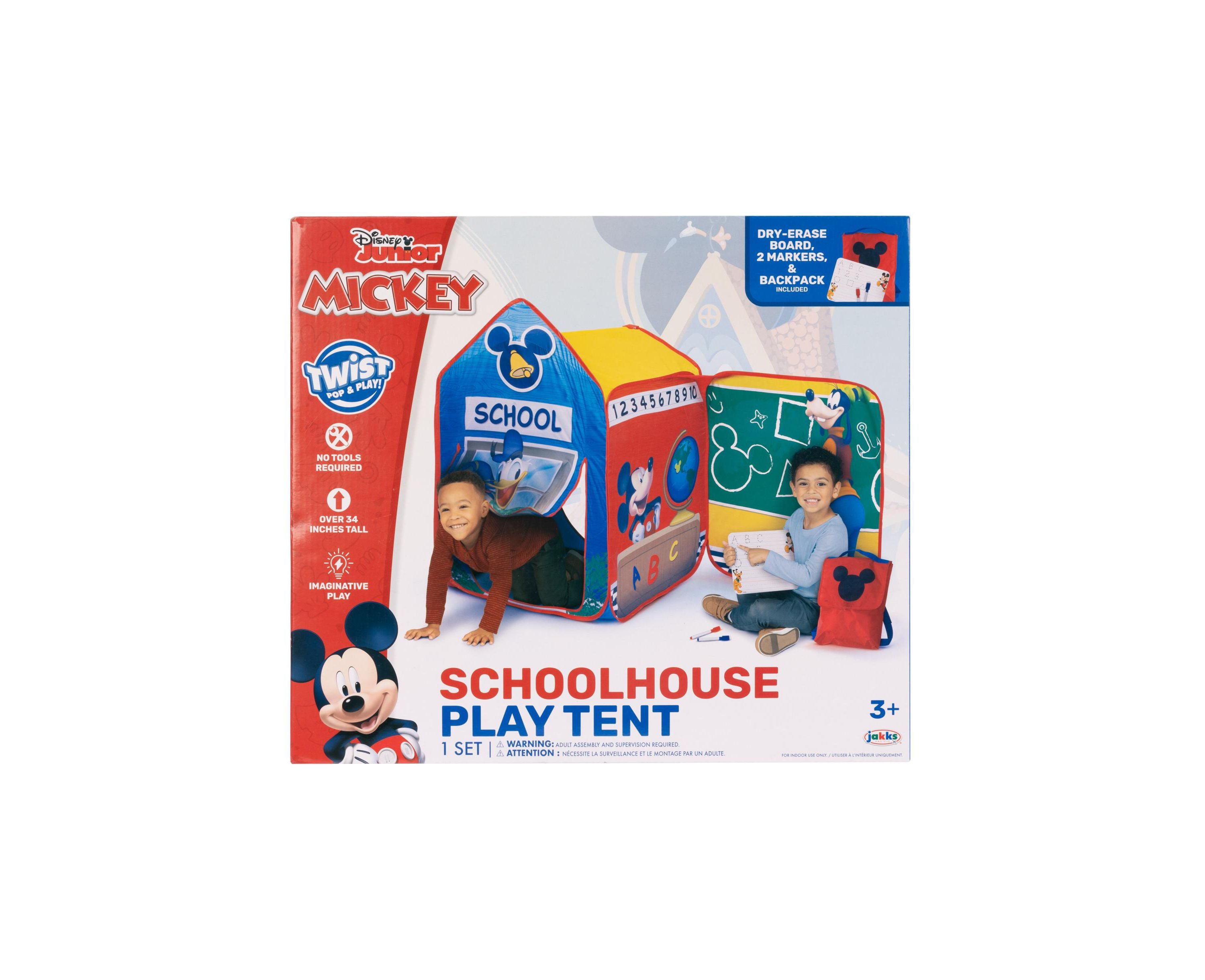 Disney Mickey Mouse Play and Learn Tent
