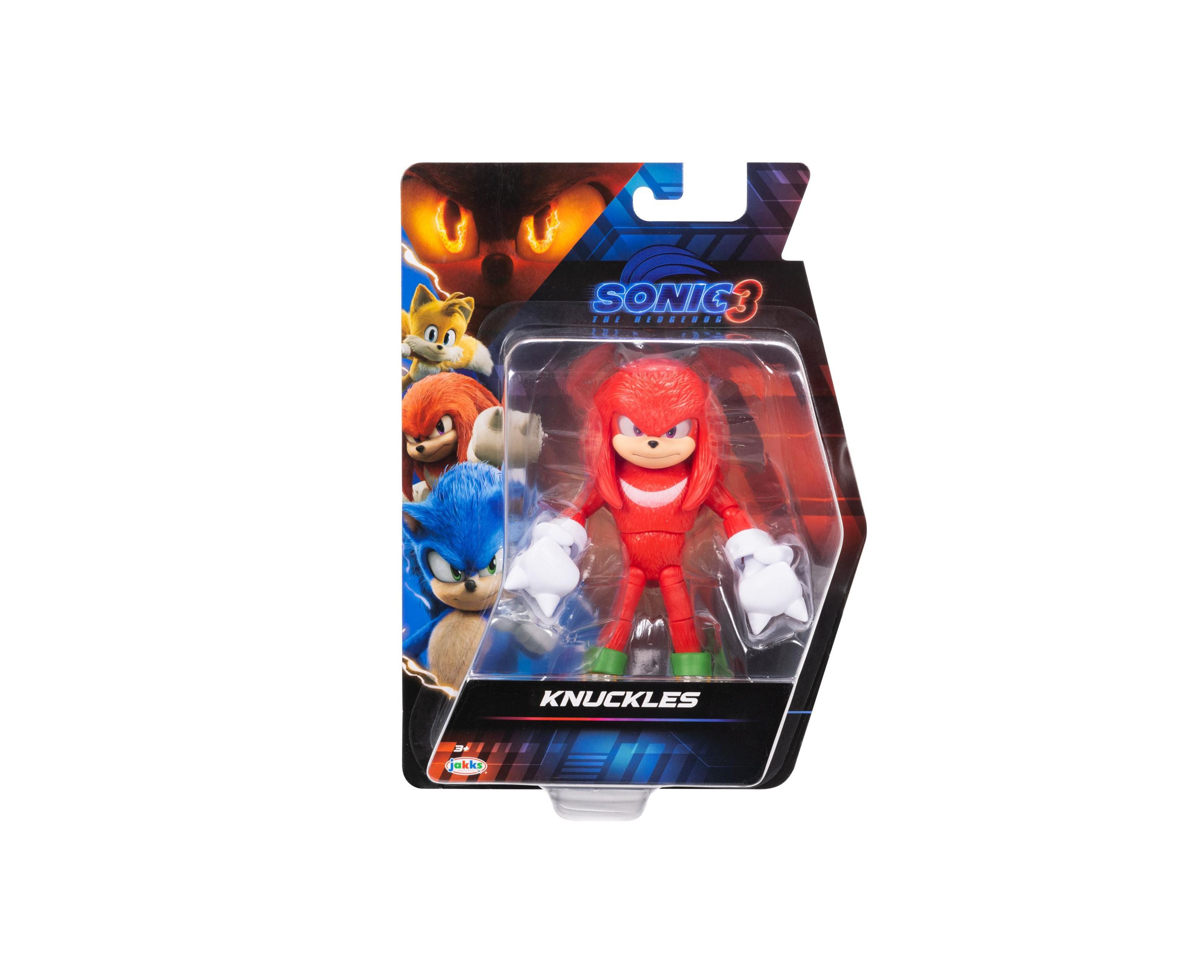 Sonic 3 Movie Knuckles 5" Dynamic Articulation Figure