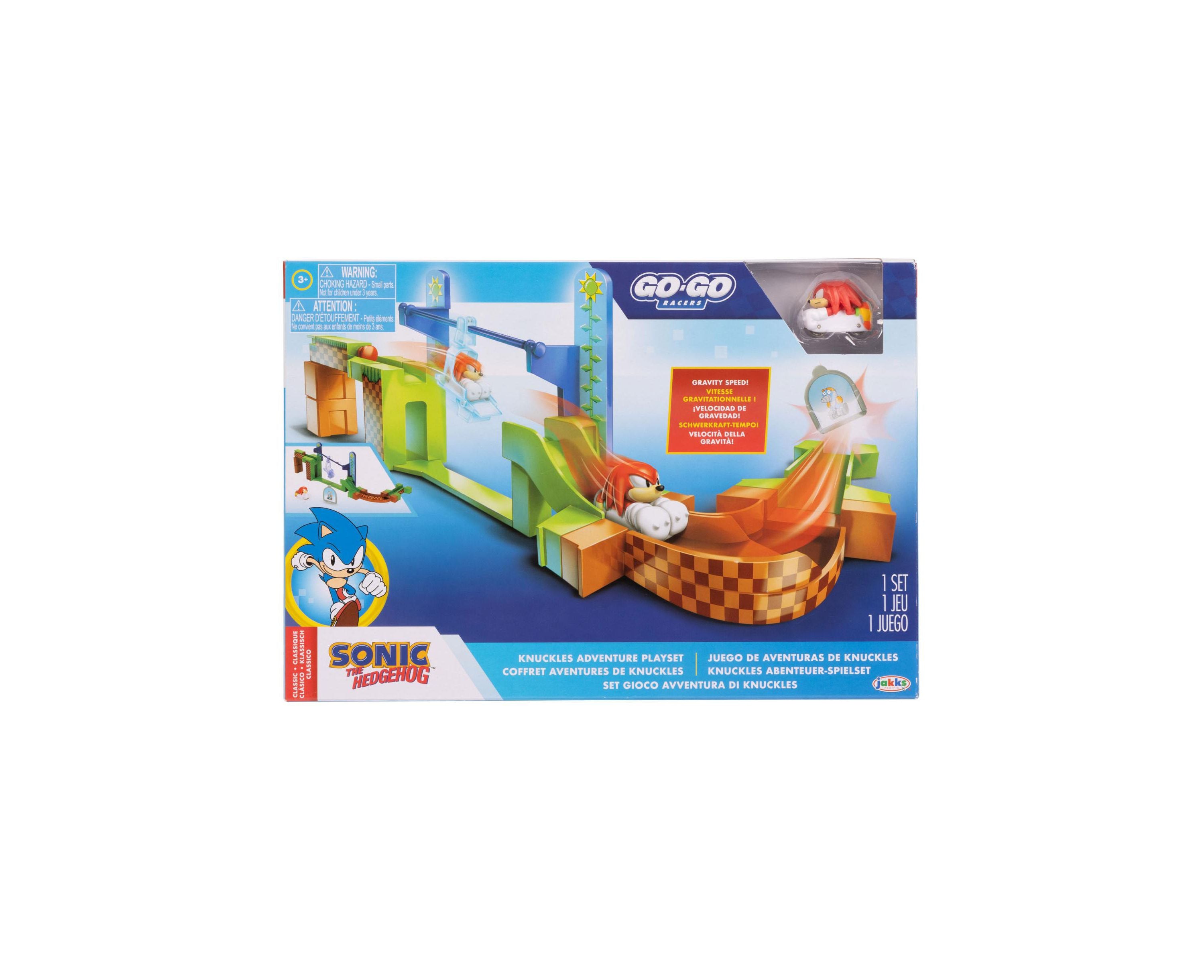 Jakks Pacific Sonic Go Go Racers Knuckles Adventure Playset