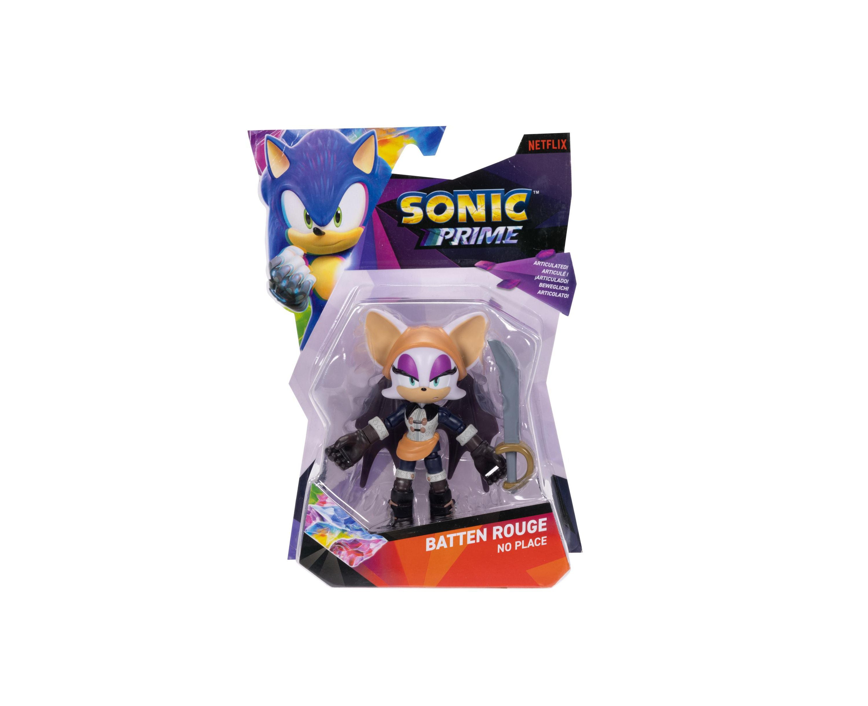 Sonic Prime Baton Rouge 5" Articulated Action Figure