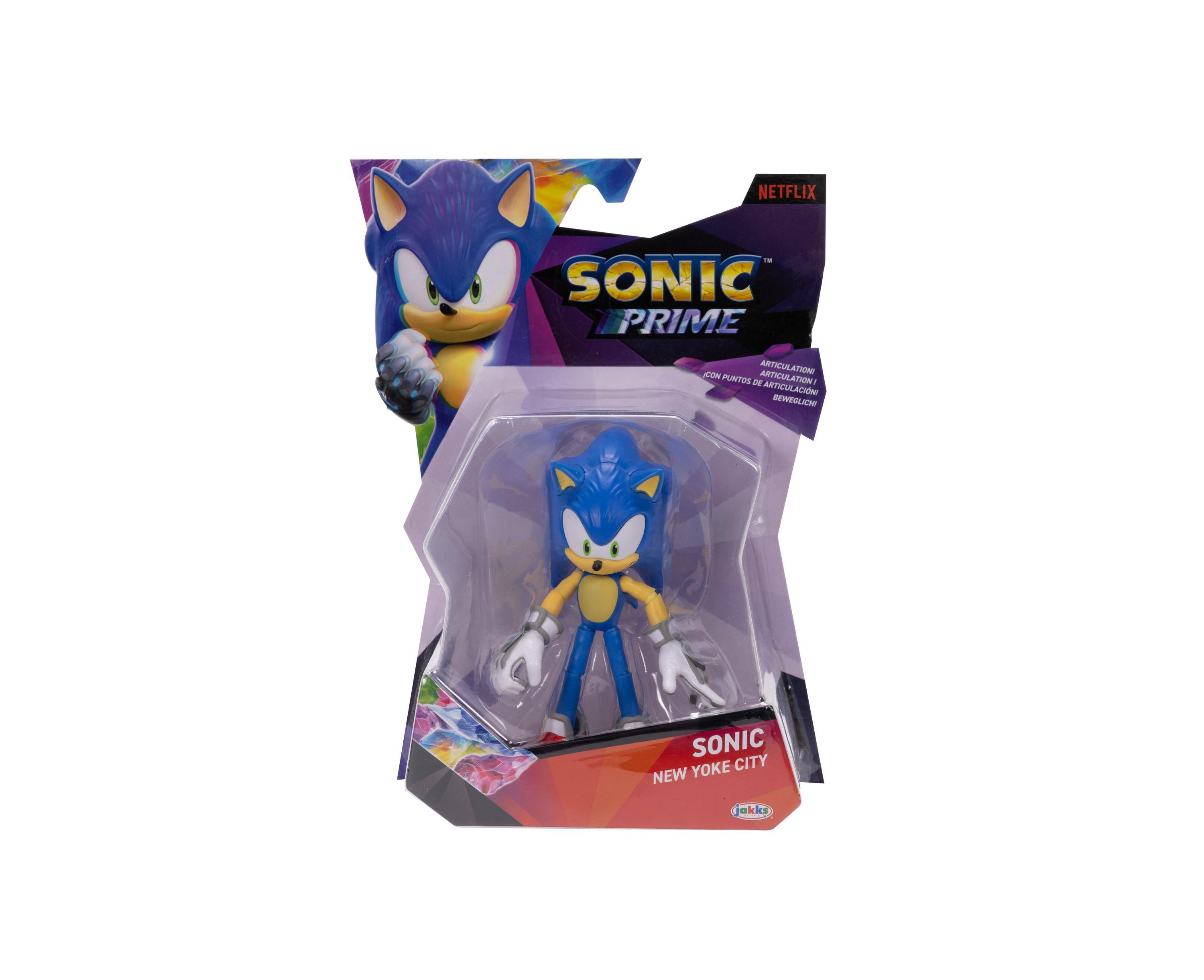 Sonic Prime 5-inch Articulated Action Figure - Sonic Trooper