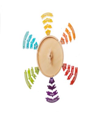 Open The Joy 3-in-1 My Emotions Wheel Wooden Puzzle - 24 pc - Image 2