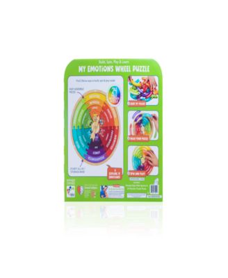 Open The Joy 3-in-1 My Emotions Wheel Wooden Puzzle - 24 pc - Image 3
