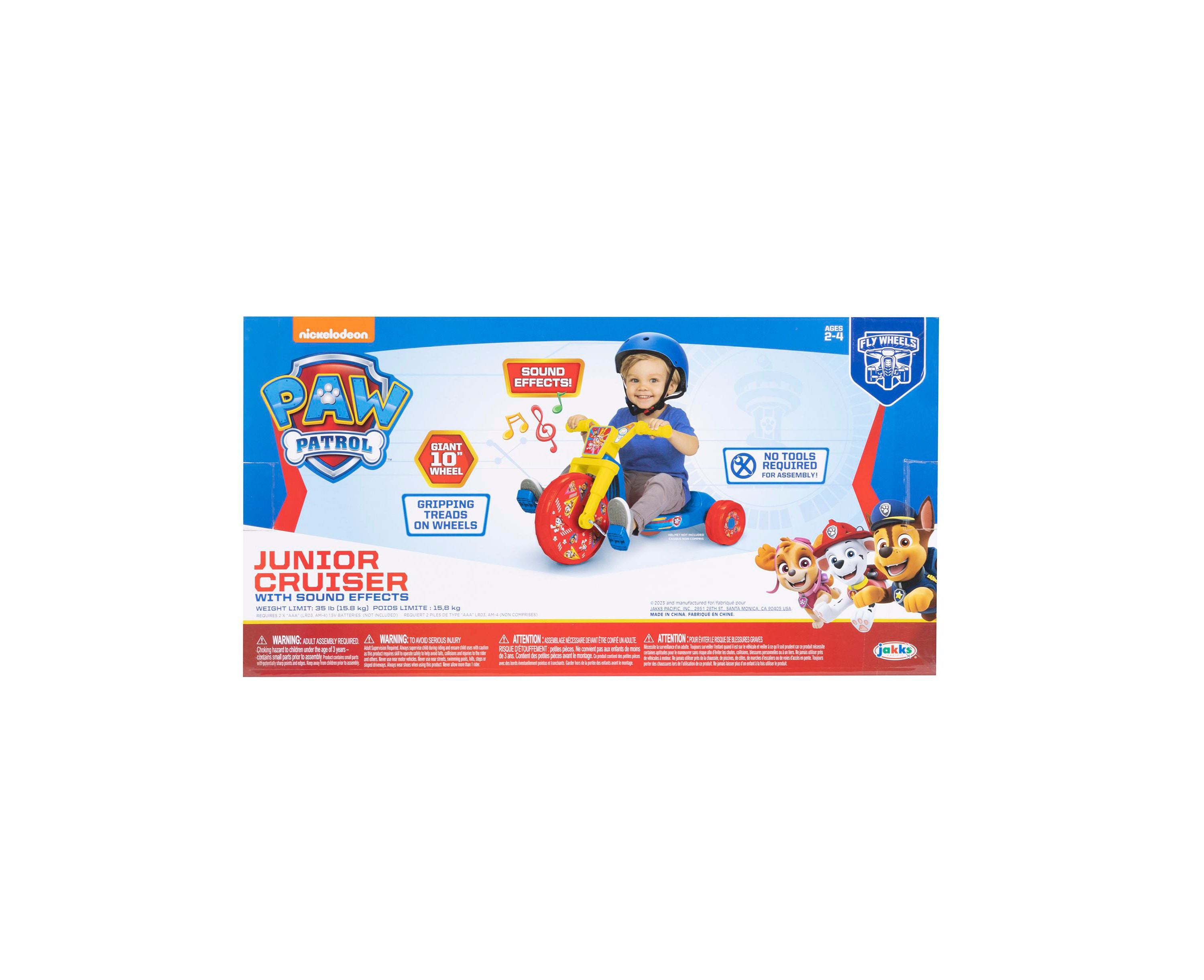 Alternative view of Paw Patrol 10" Fly Wheel Cruiser - Chase & Marshall Edition