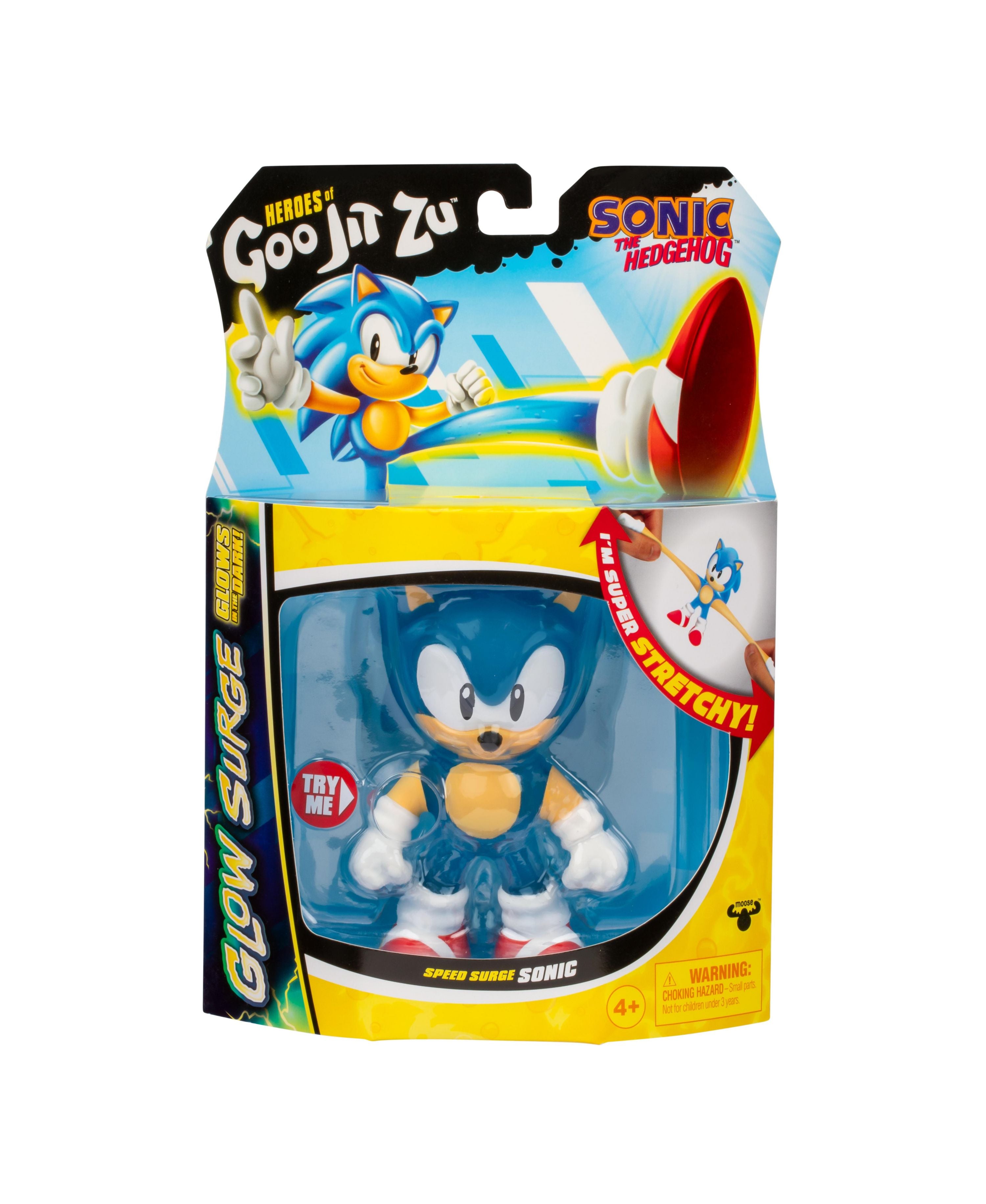 Heroes of Goo Jit Zu Speed Surge Sonic S4 Stretchy Toy