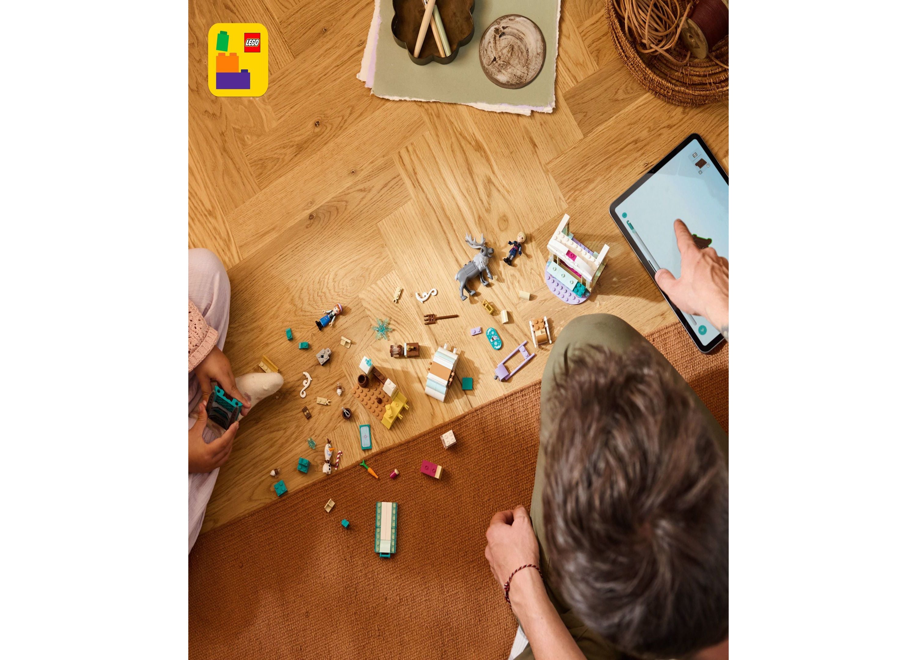 LEGO Disney Frozen Anna and Kristoff's Magical Sleigh Adventure, 192 Pieces - Image 4