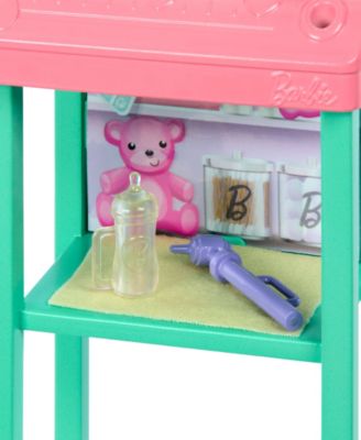 Barbie Baby Doctor Playset with Blonde Fashion Doll, Examination Table, and Accessories - Image 5